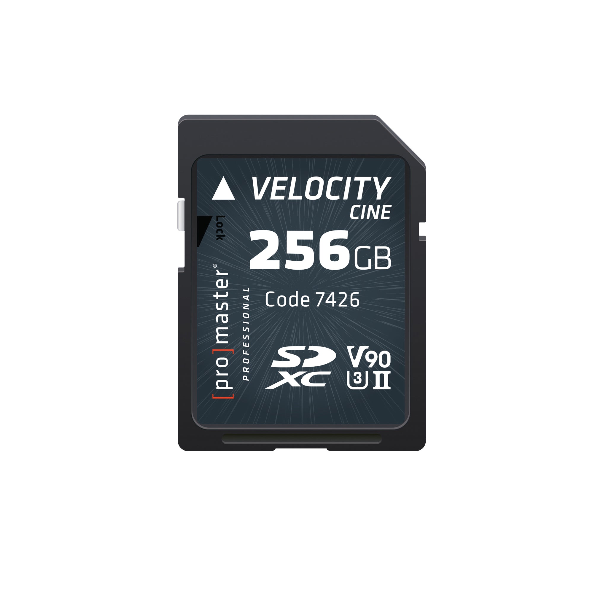 ProMaster Velocity CINE 256GB SDXC Card