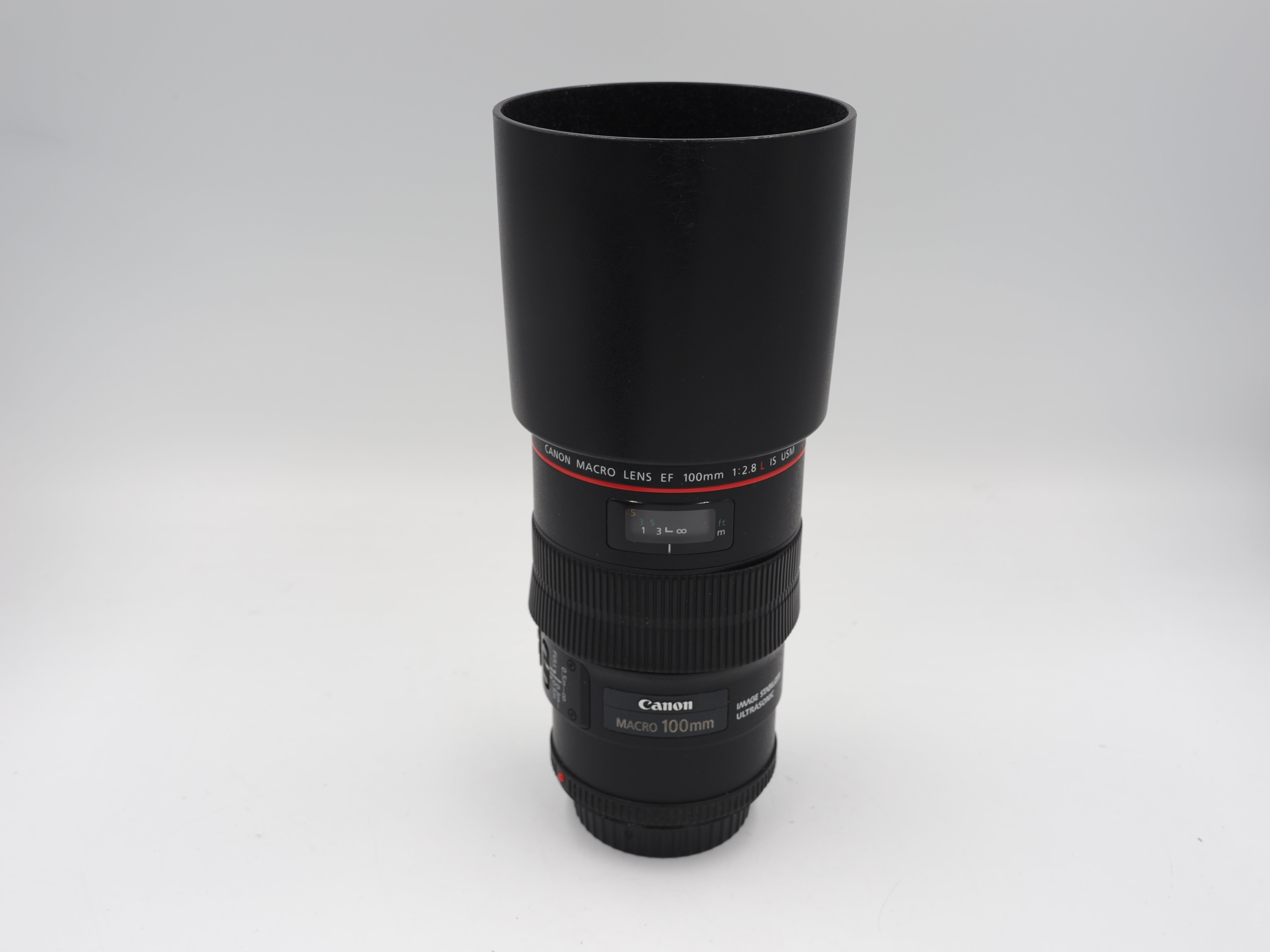 Used Canon EF 100mm Macro f/2.8 IS USM L lens #7056