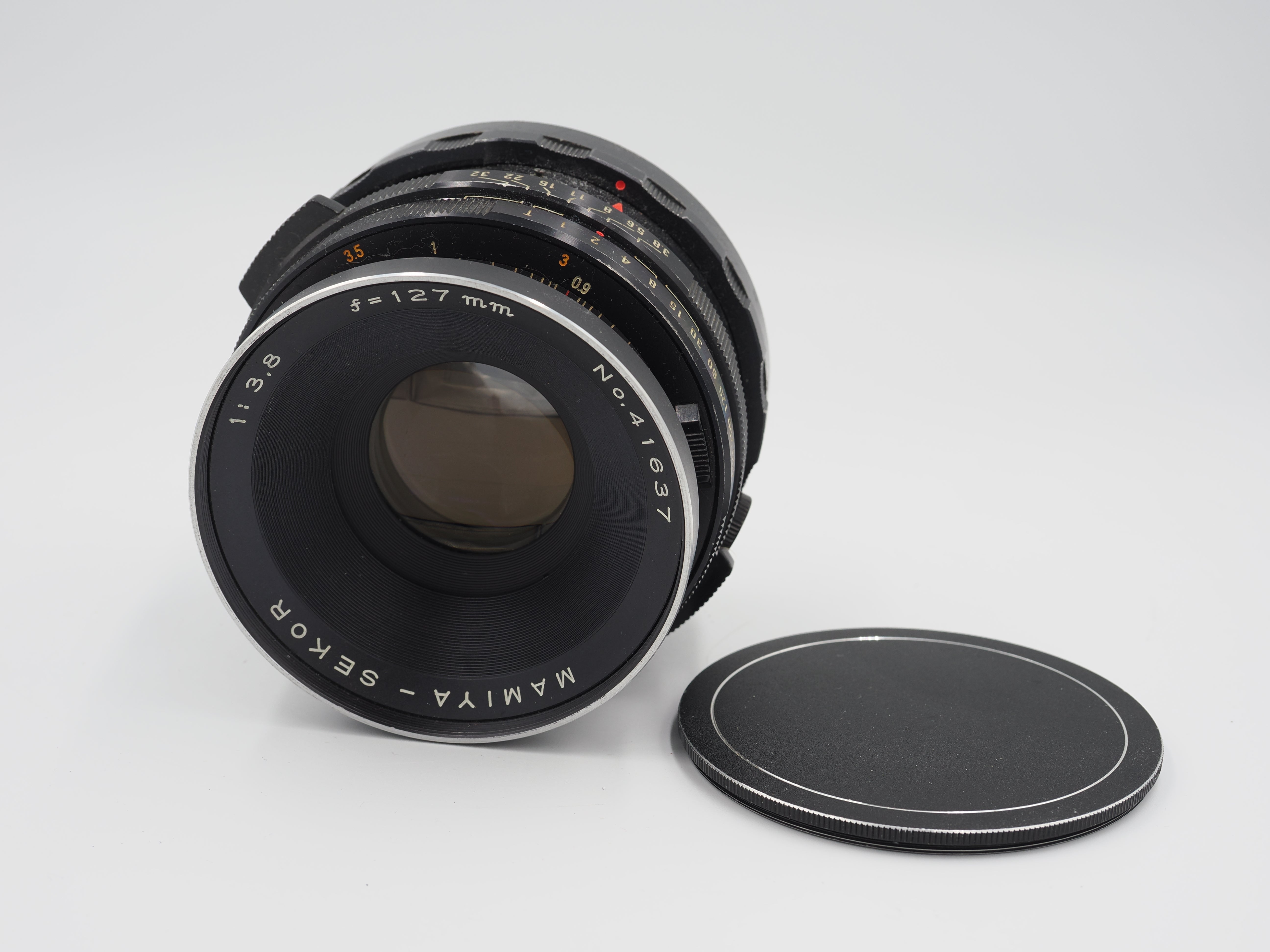 Used Mamiya Sekor 127mm f3.8 lens for RB67 #6664