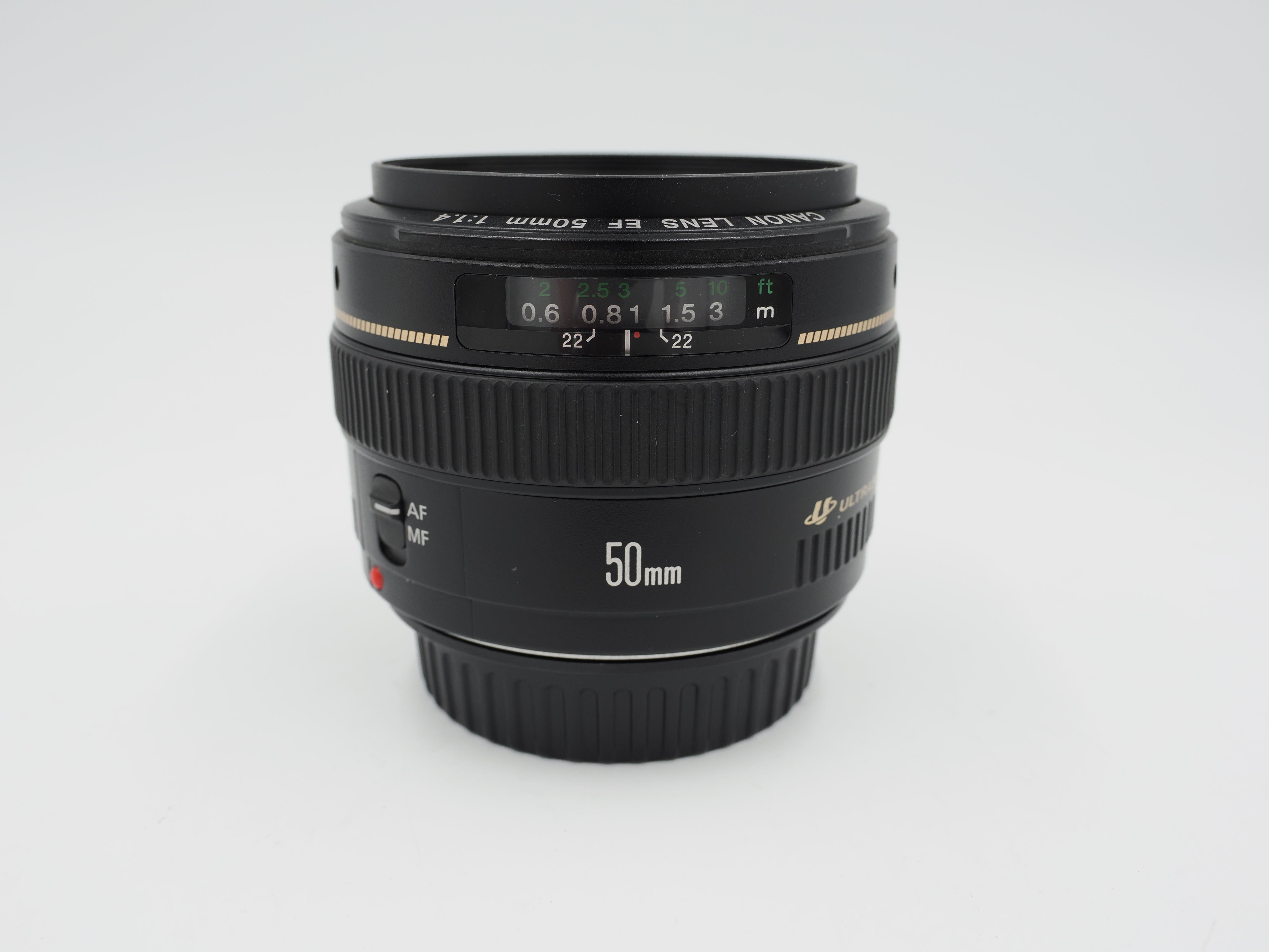 Used Canon EF 50mm f/1.4 ultrasonic lens #6817