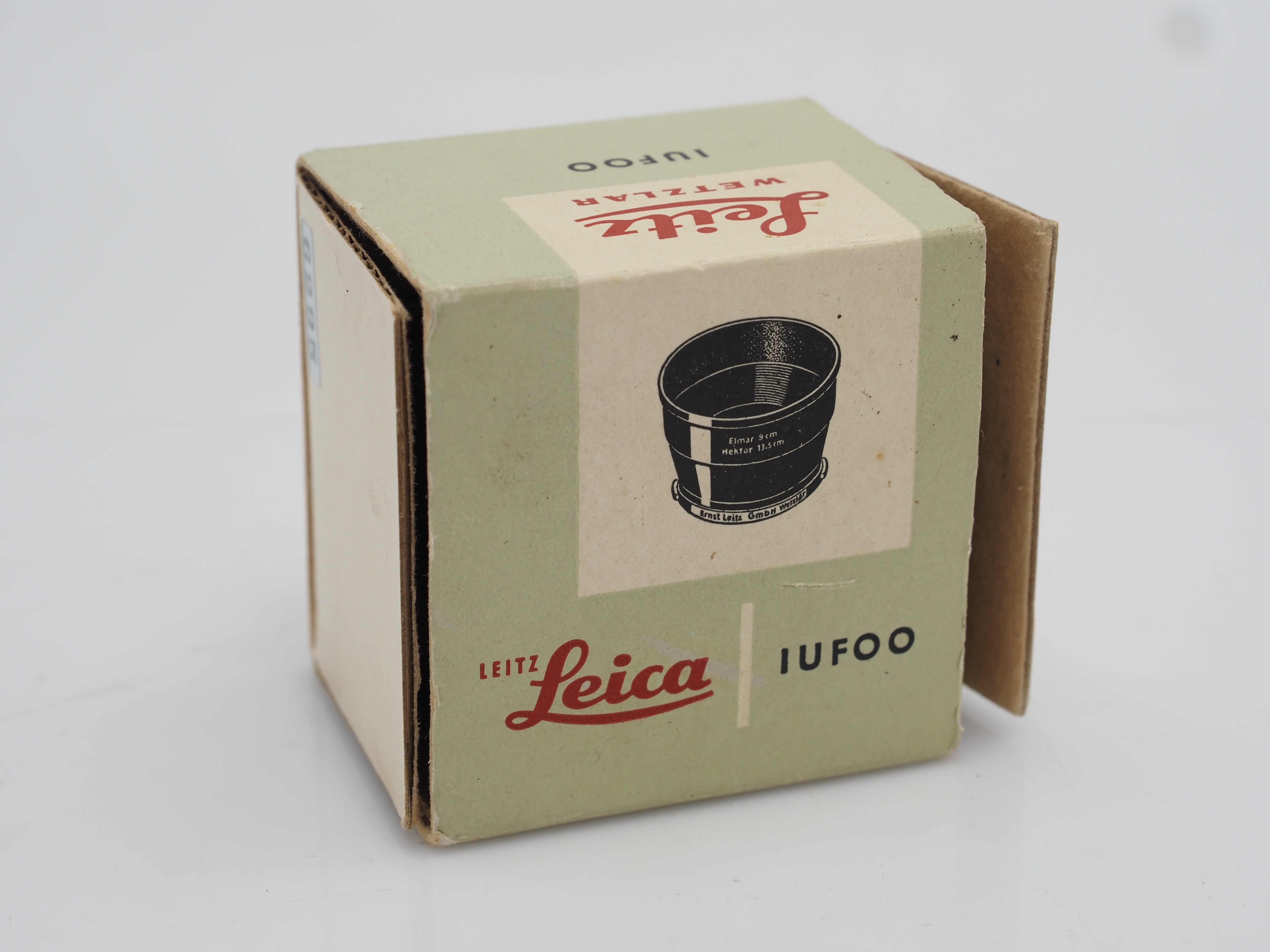 Used Leica Leitz Lens hood for Elmar 9cm or Hektar 135cm (Mint) #6295mkg