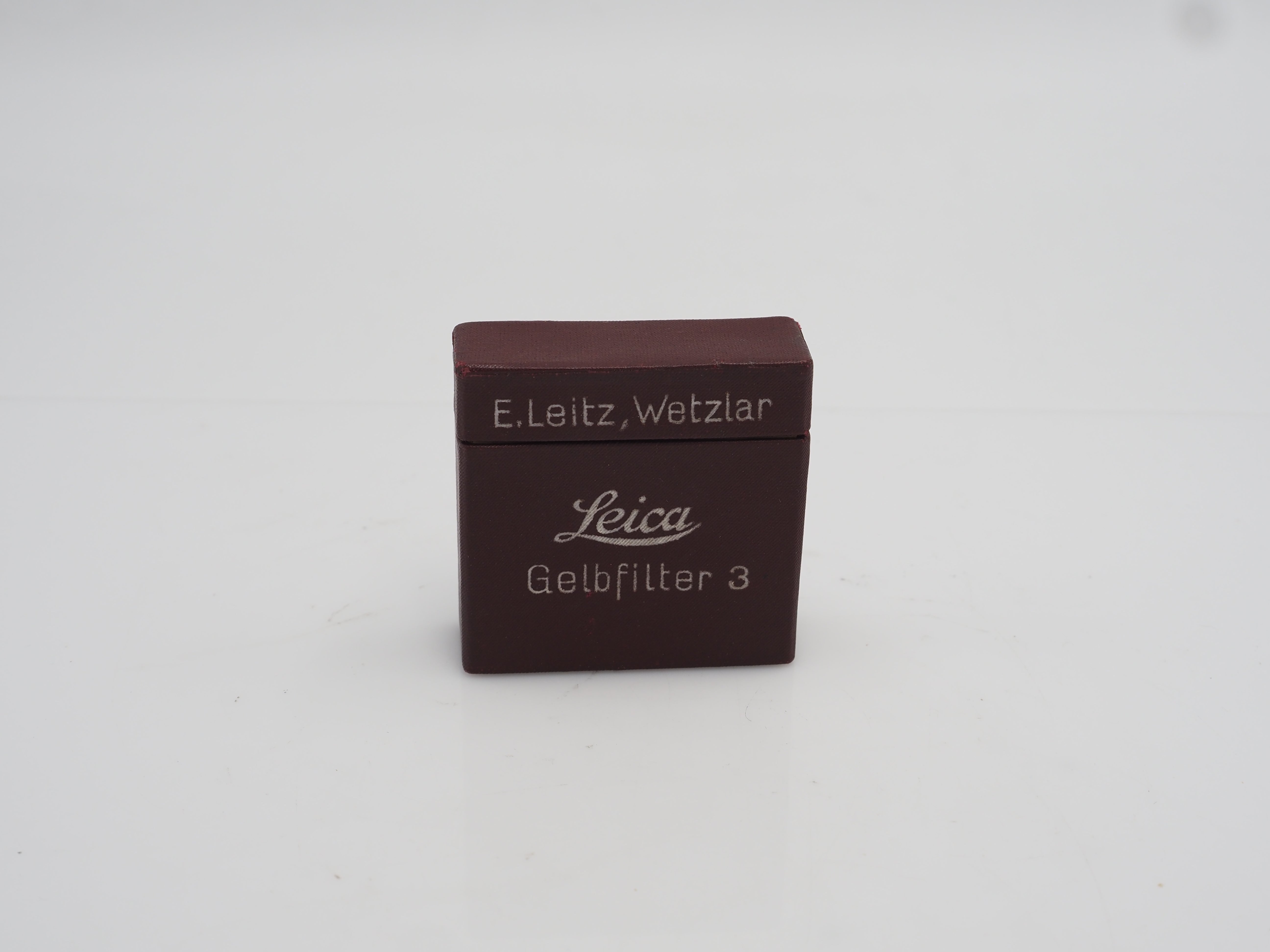 Used Leica Gelb Filter 3 Yellow Mint #6299mkg