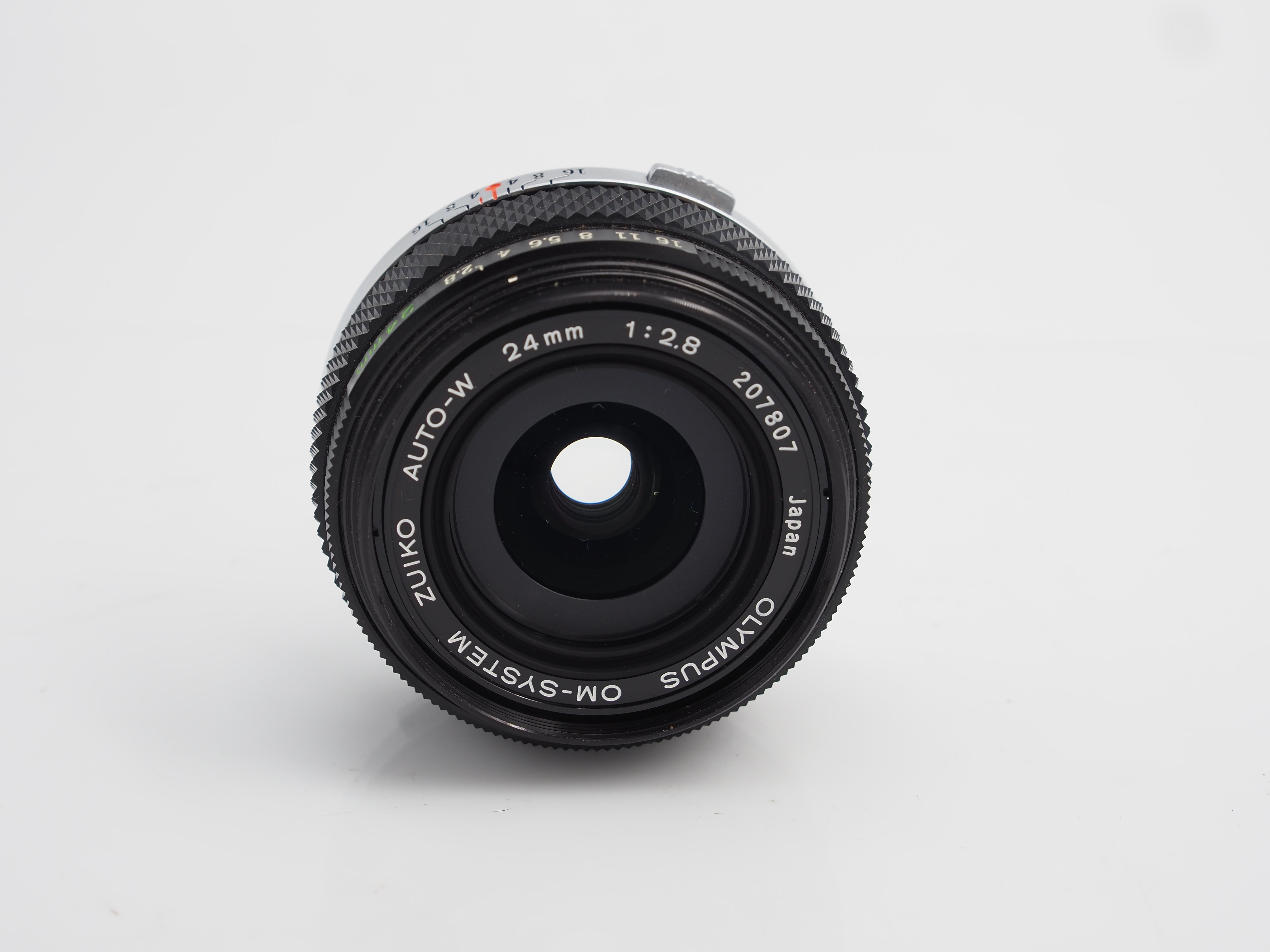 Used Olympus Zuiko Auto-w 24mm f2.8 lens #6116
