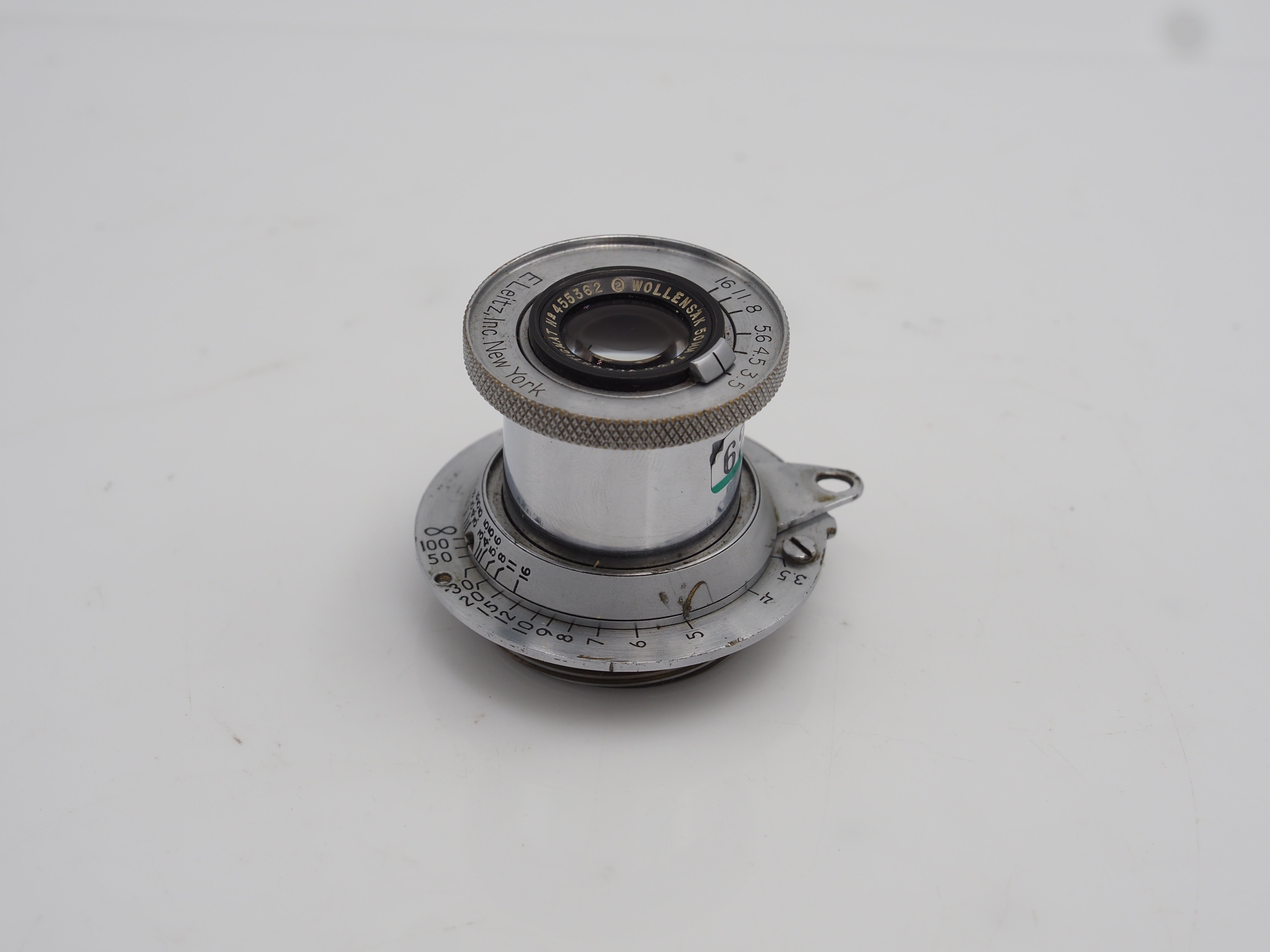 Used RARE E Leitz Wollensak Velostigma 50mm f3.5 #6233mkg