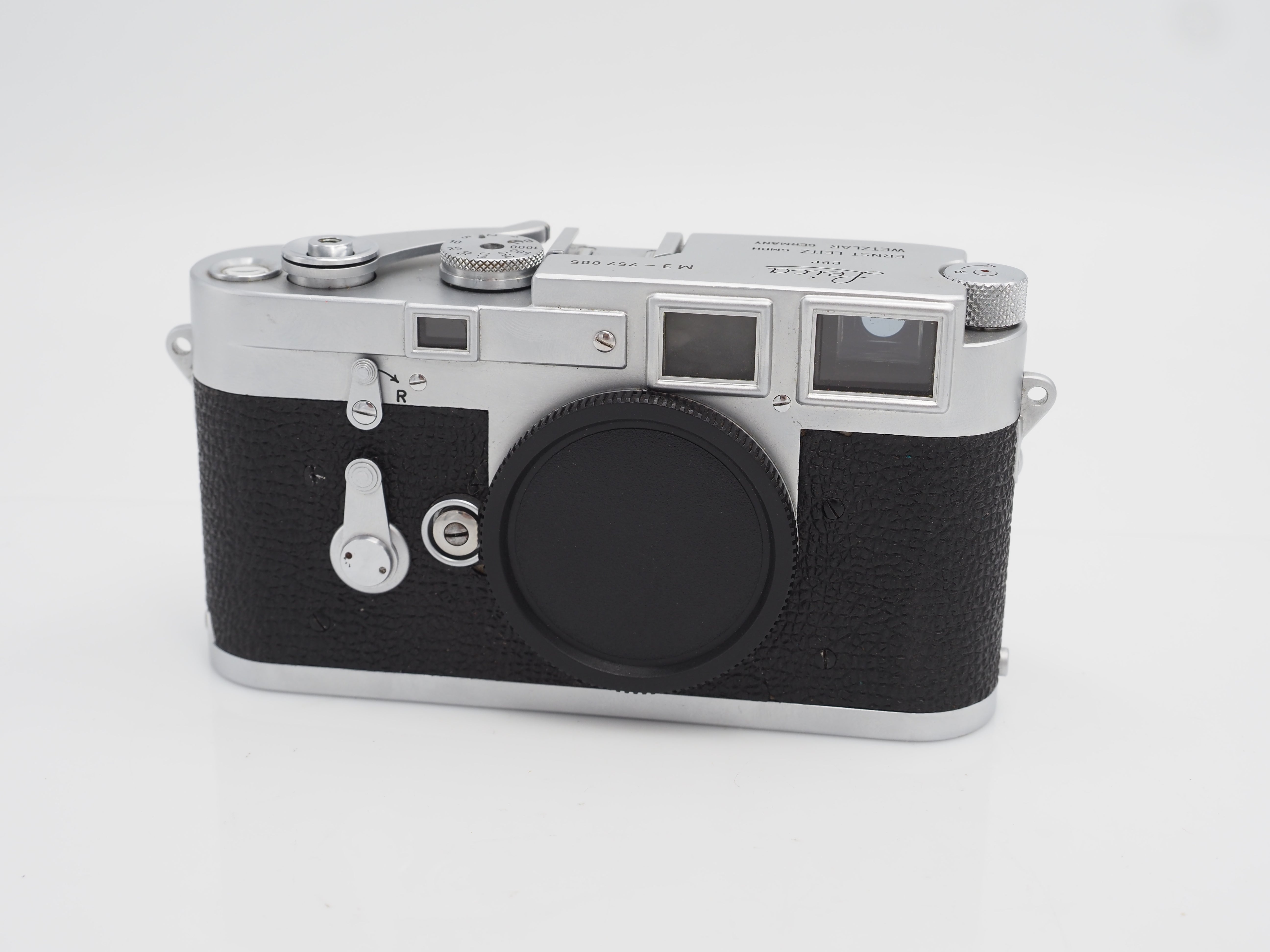 Used Leica M3 DS (1955) body #757-005  #6300mkg