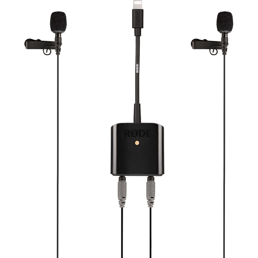 RODE SC6-L Mobile Interview Kit with Interface & 2 smartLav+ Microphones