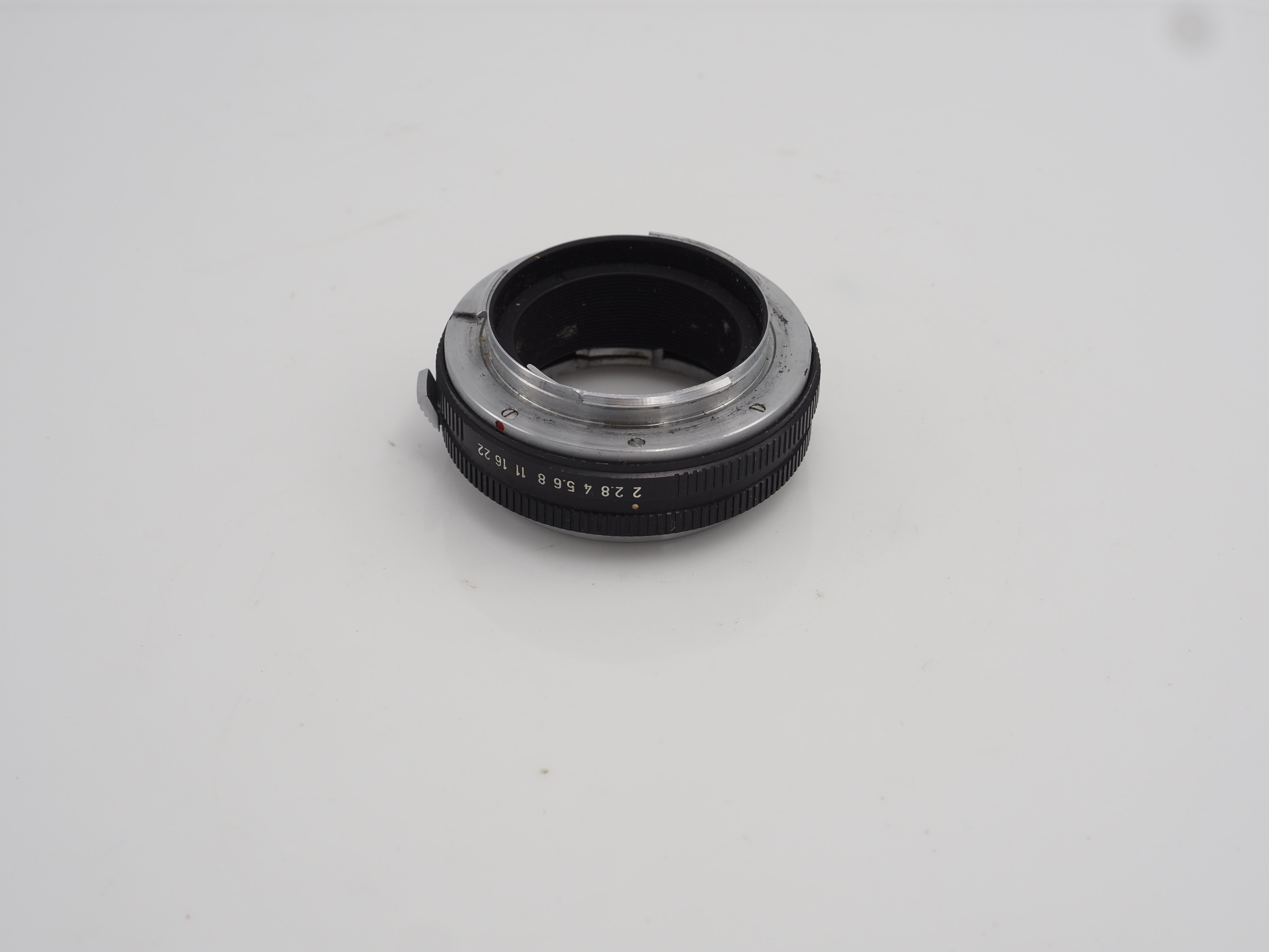 Used Leica Leitz 14127F M Lens to R adapater #6257mkg