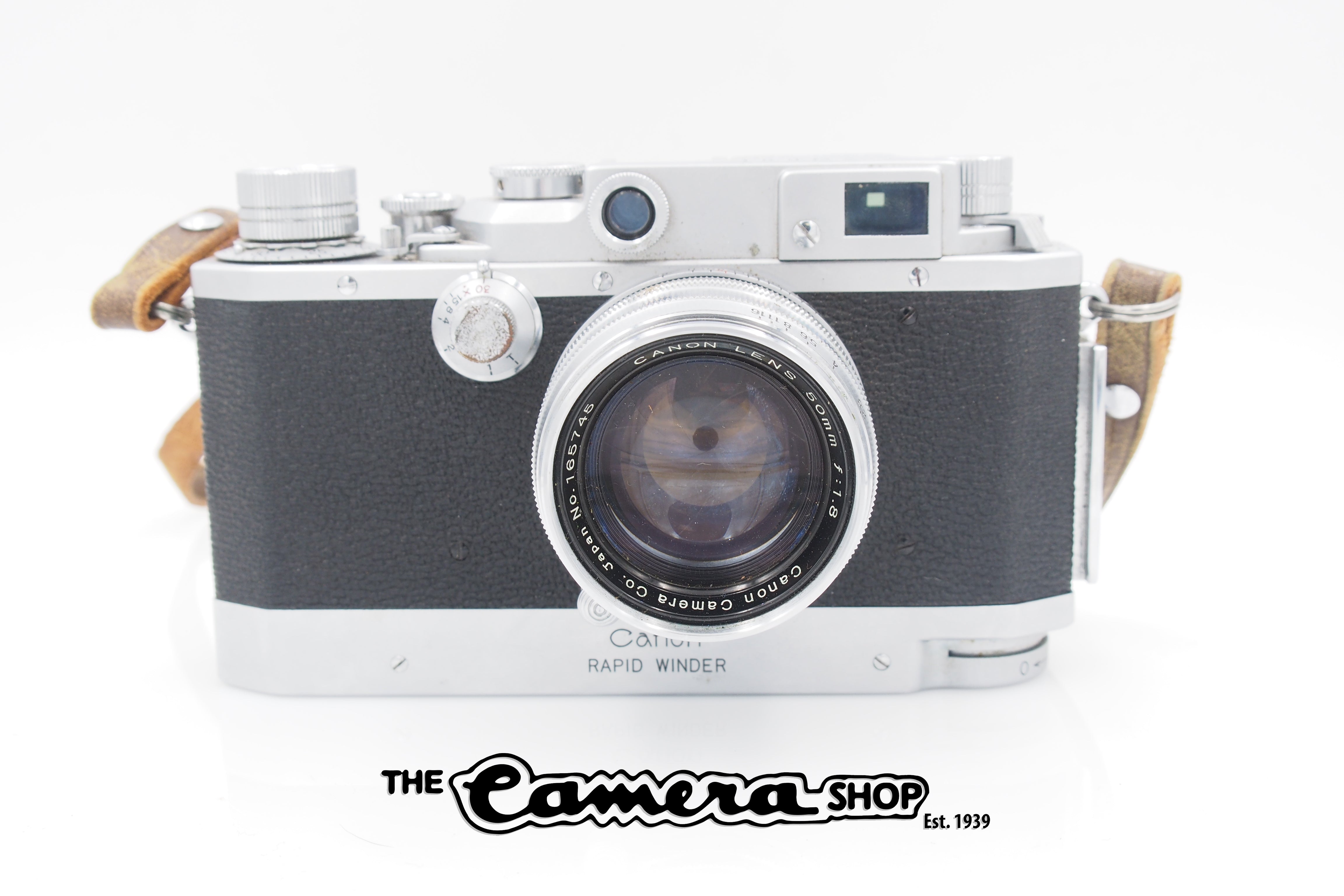 Used Canon IV SB2 35mm Rangefinder w/ Canon Auto Winder & 50mm f/1.8 Lens #6158