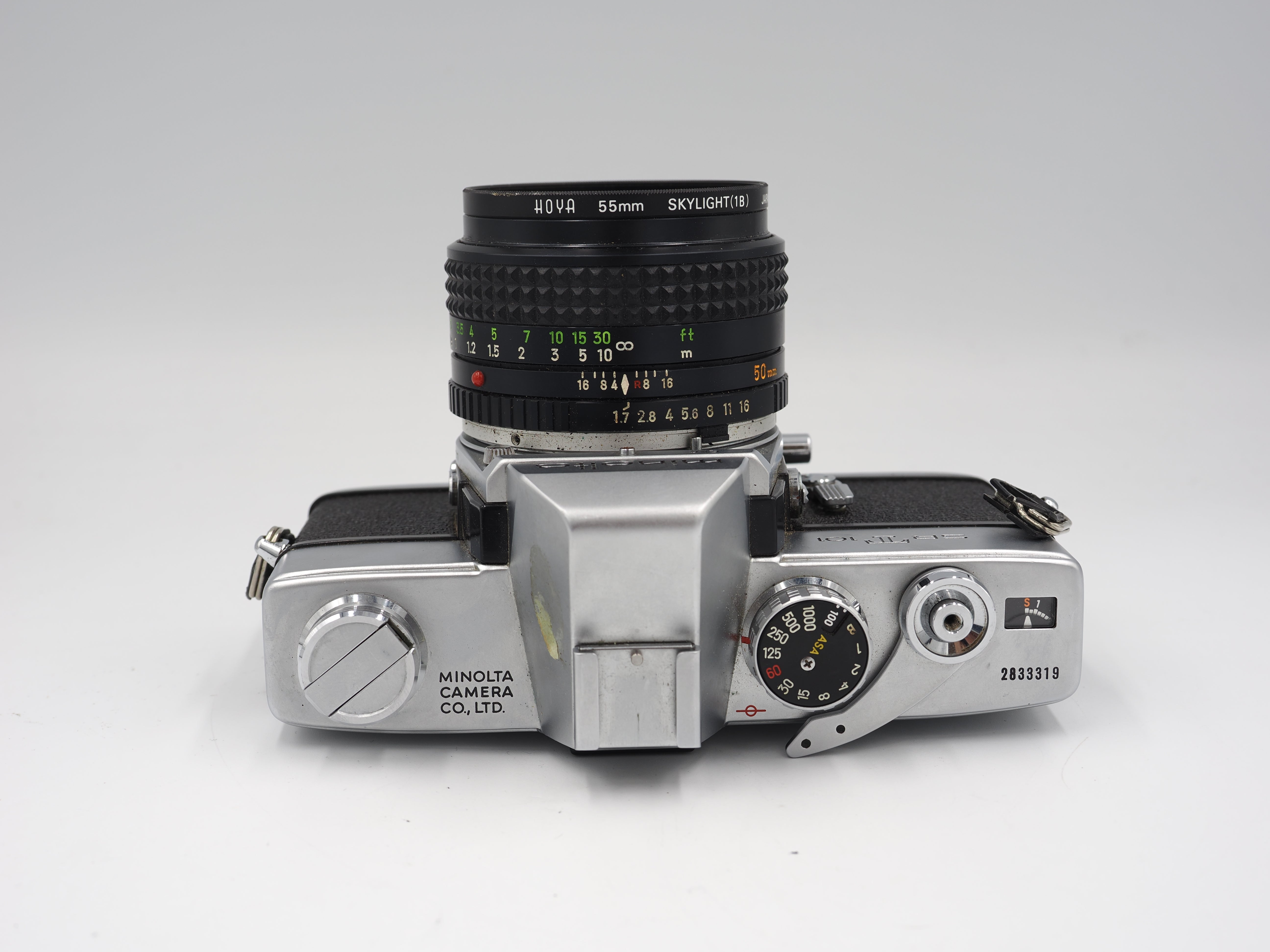 Used Minolta SRT101 W/ 50mm f/1.7 #6927