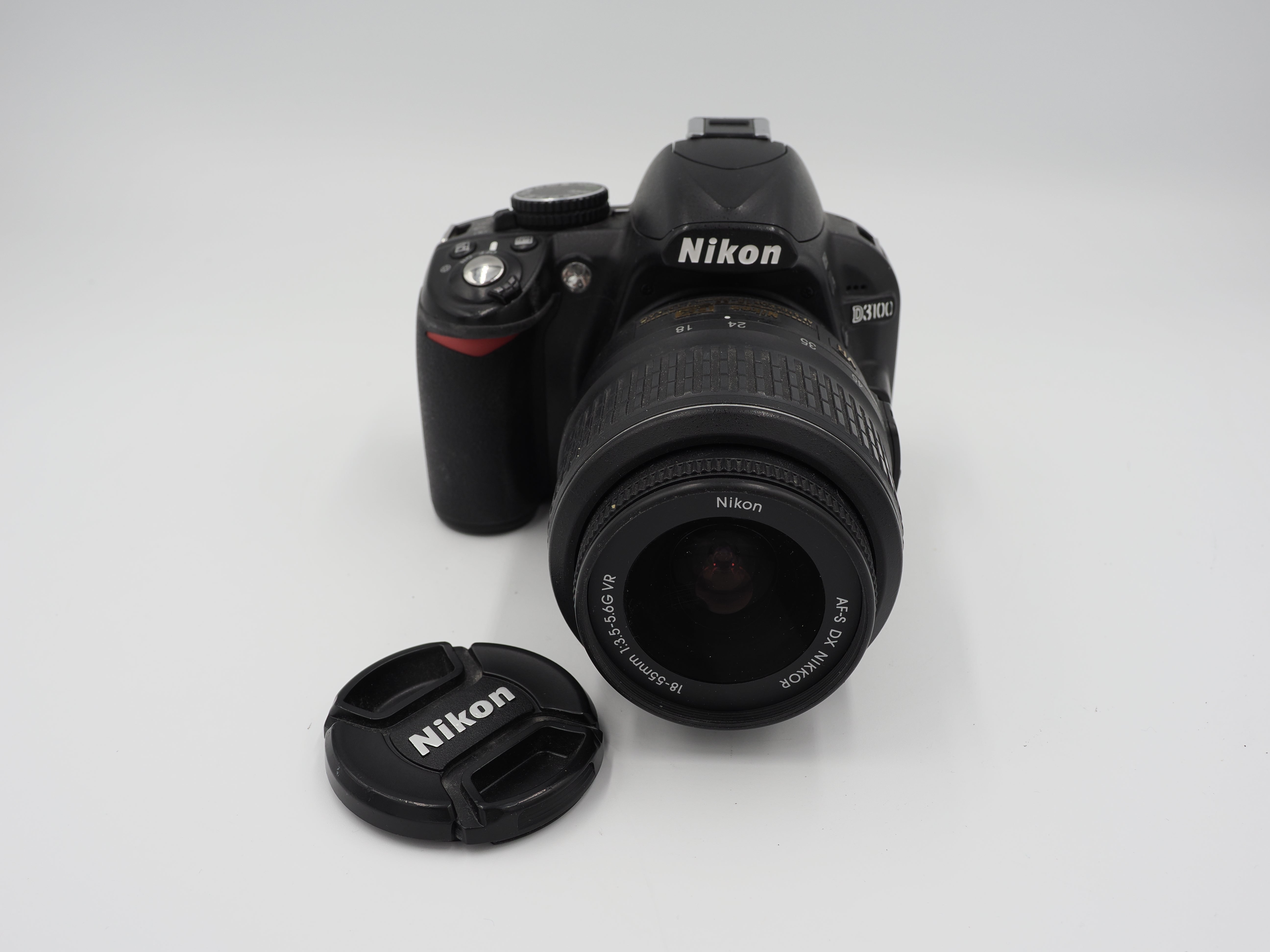 Used Nikon D3100 DSLR with Nikon 18-55mm lens #6798