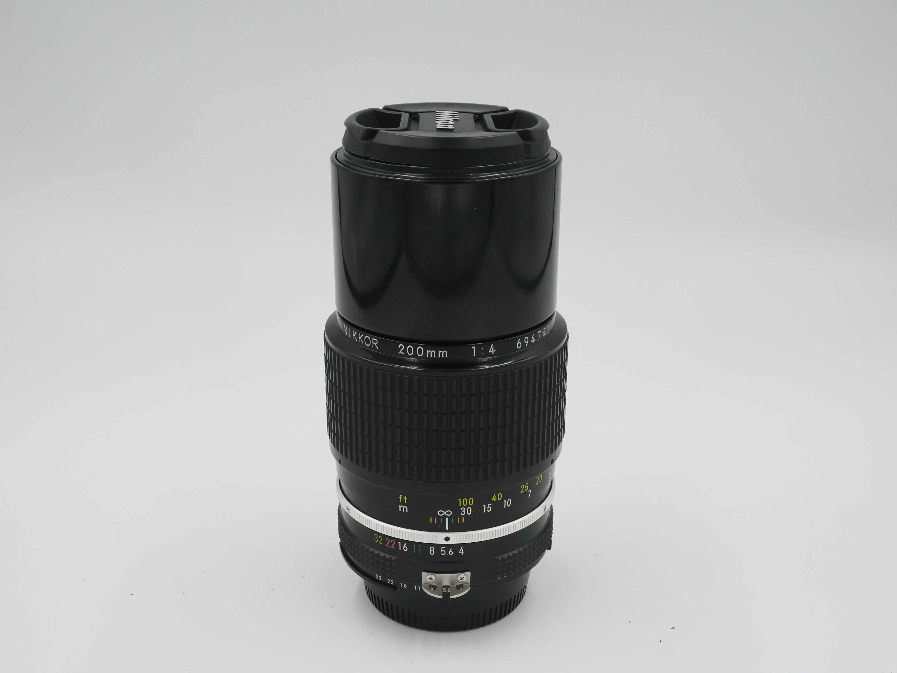 Used Mint Nikon Ai 200mm f4 lens #6764