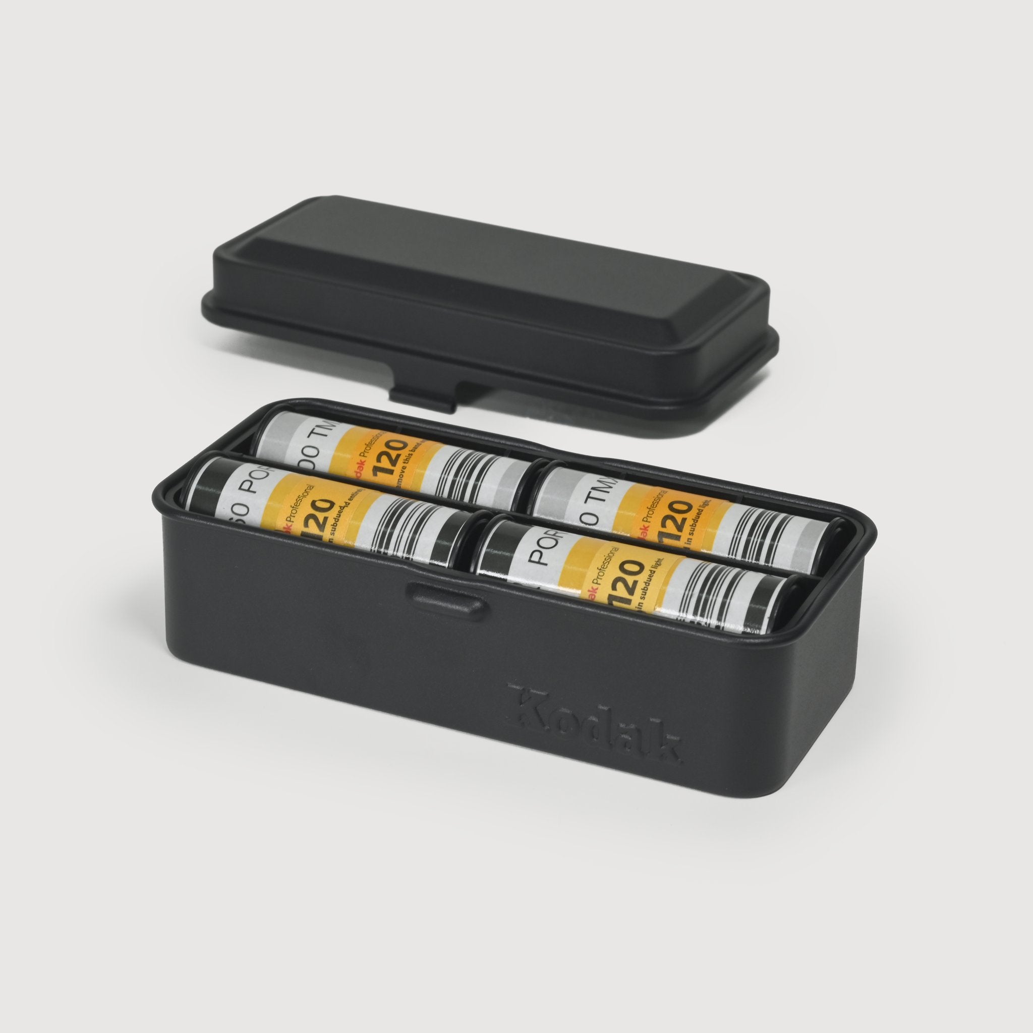 Kodak Steel 120/135 Film Case  - 120/135 (Black)