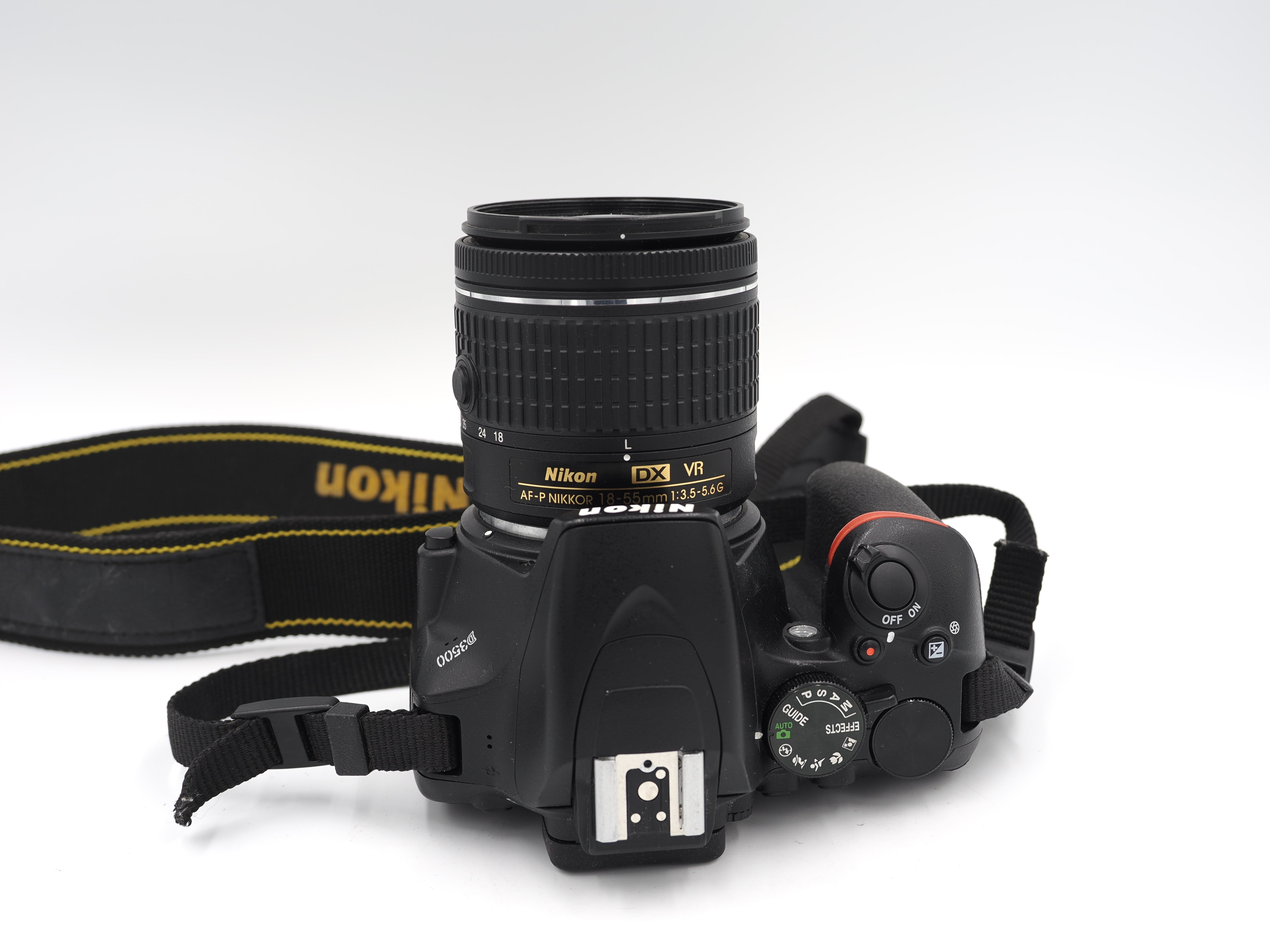 Used Nikon D3500 DSLR with Nikon 18-55mm Lens #7021