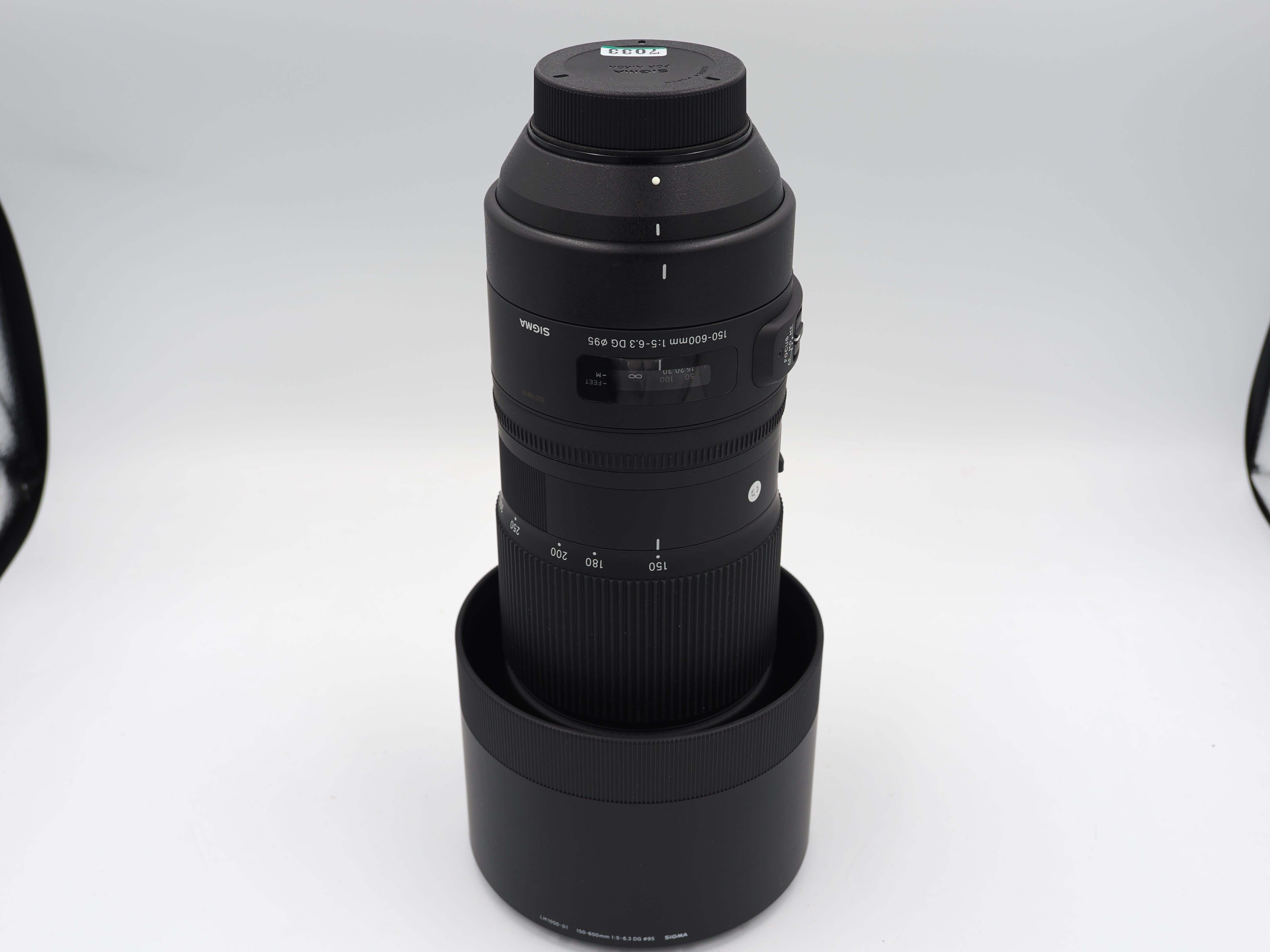Used Sigma 150-600mm f/5-6.3 DG for Nikon F #7033