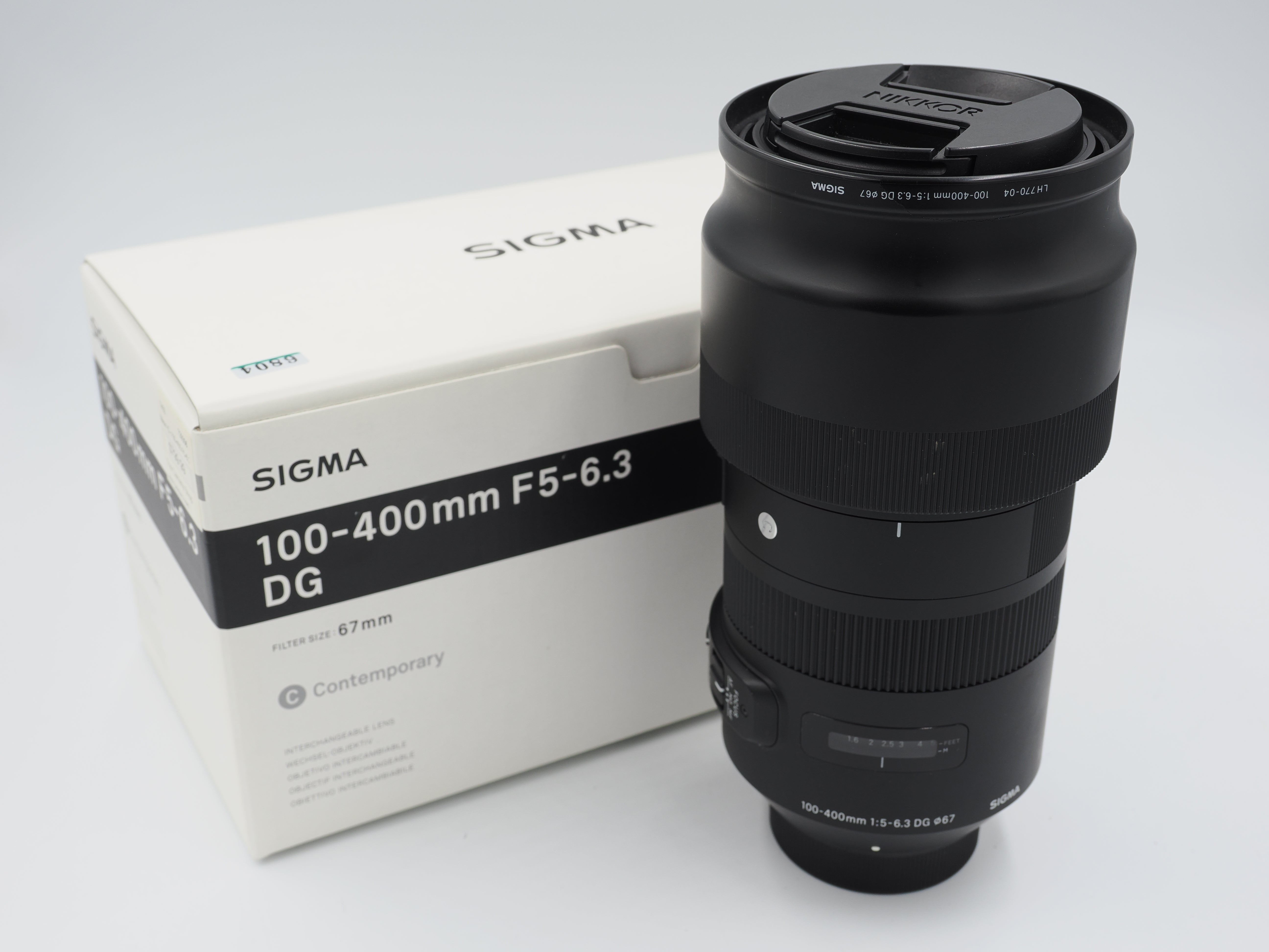 Used Sigma 100-400mm f5-6.3 DG for Nikon Mint #6804
