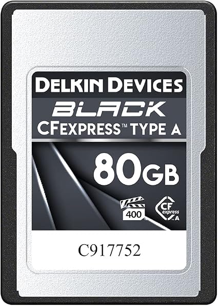 Delkin Devices 80GB Black CF Express Type A Memory Card