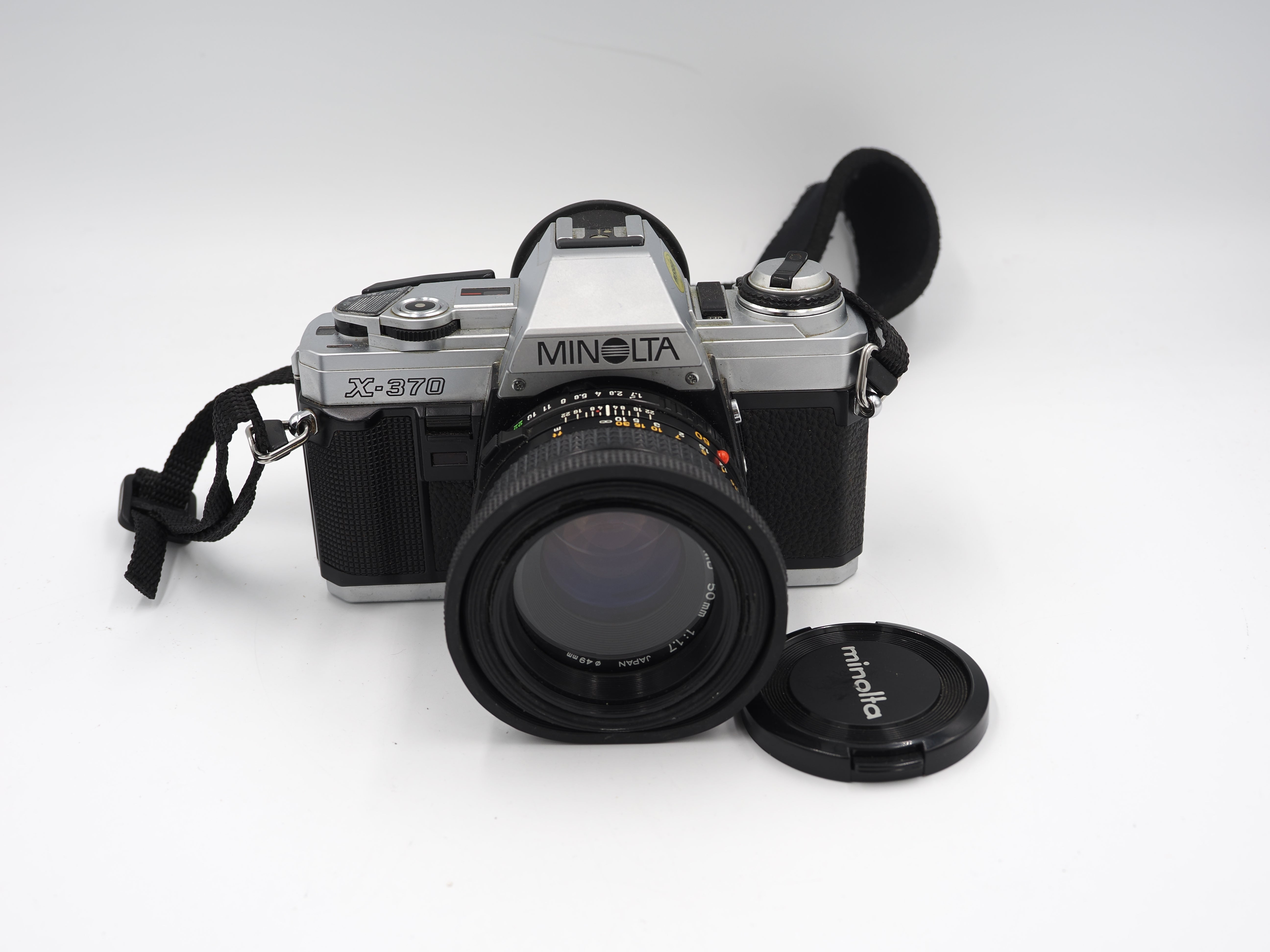 Used Minolta X-370 35mm film camera with 50mm lens #6991