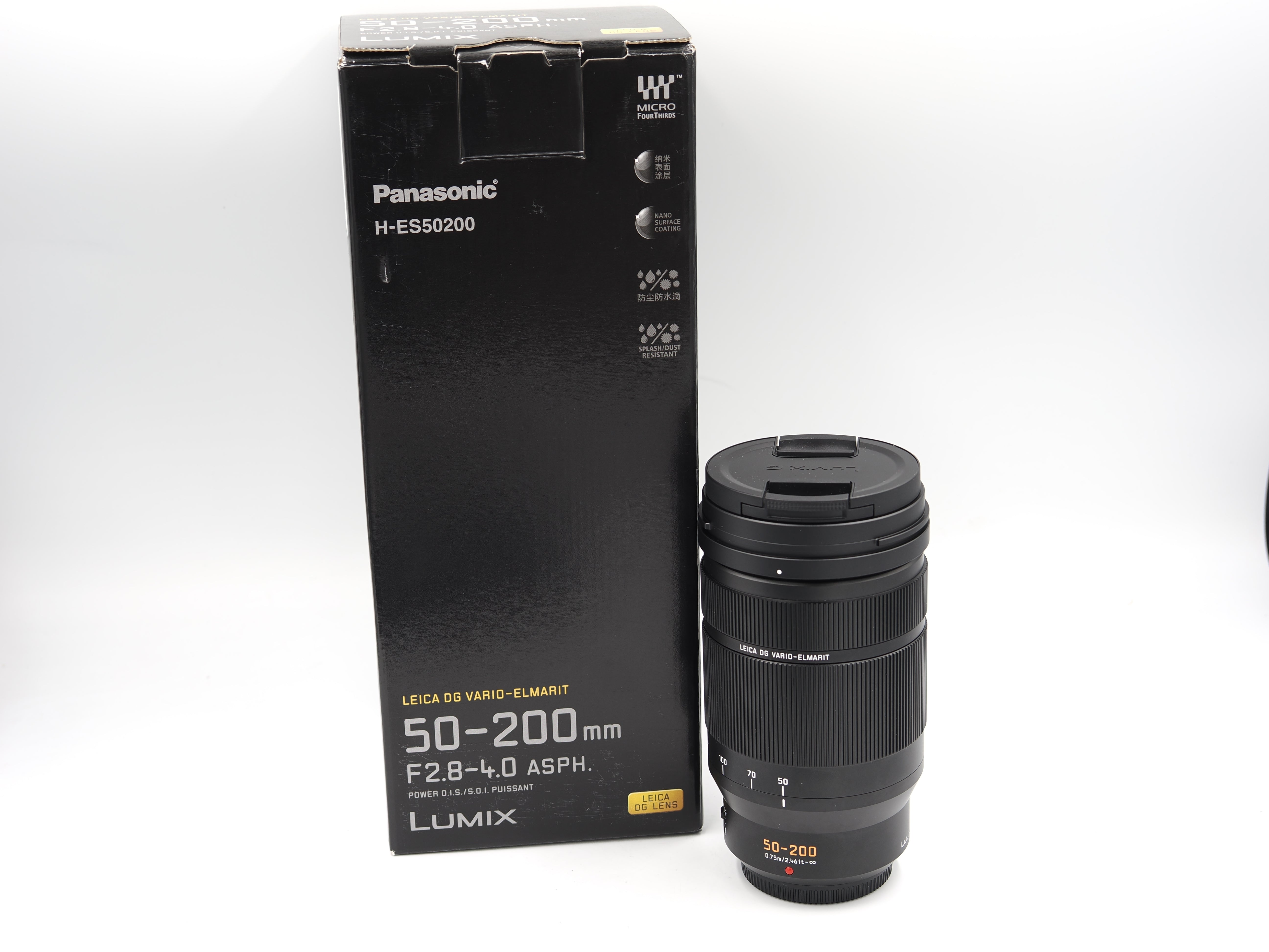 Used Panasonic Leica DG Vario Emarit 50-20mm f/2.8-4 ASPH Excellent lens #6942