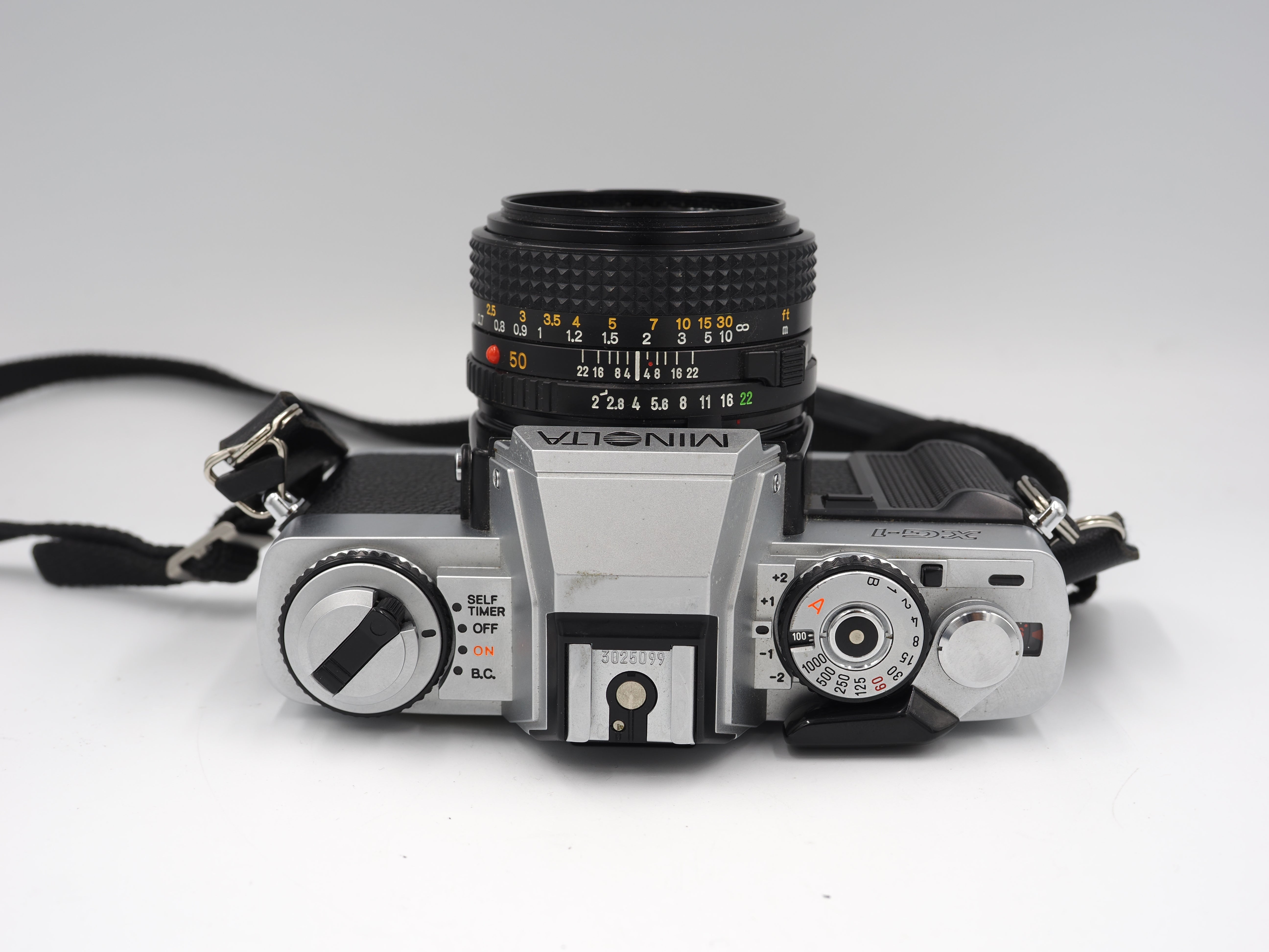 Used Minolta XG-1 W/50mm f/2 #6926