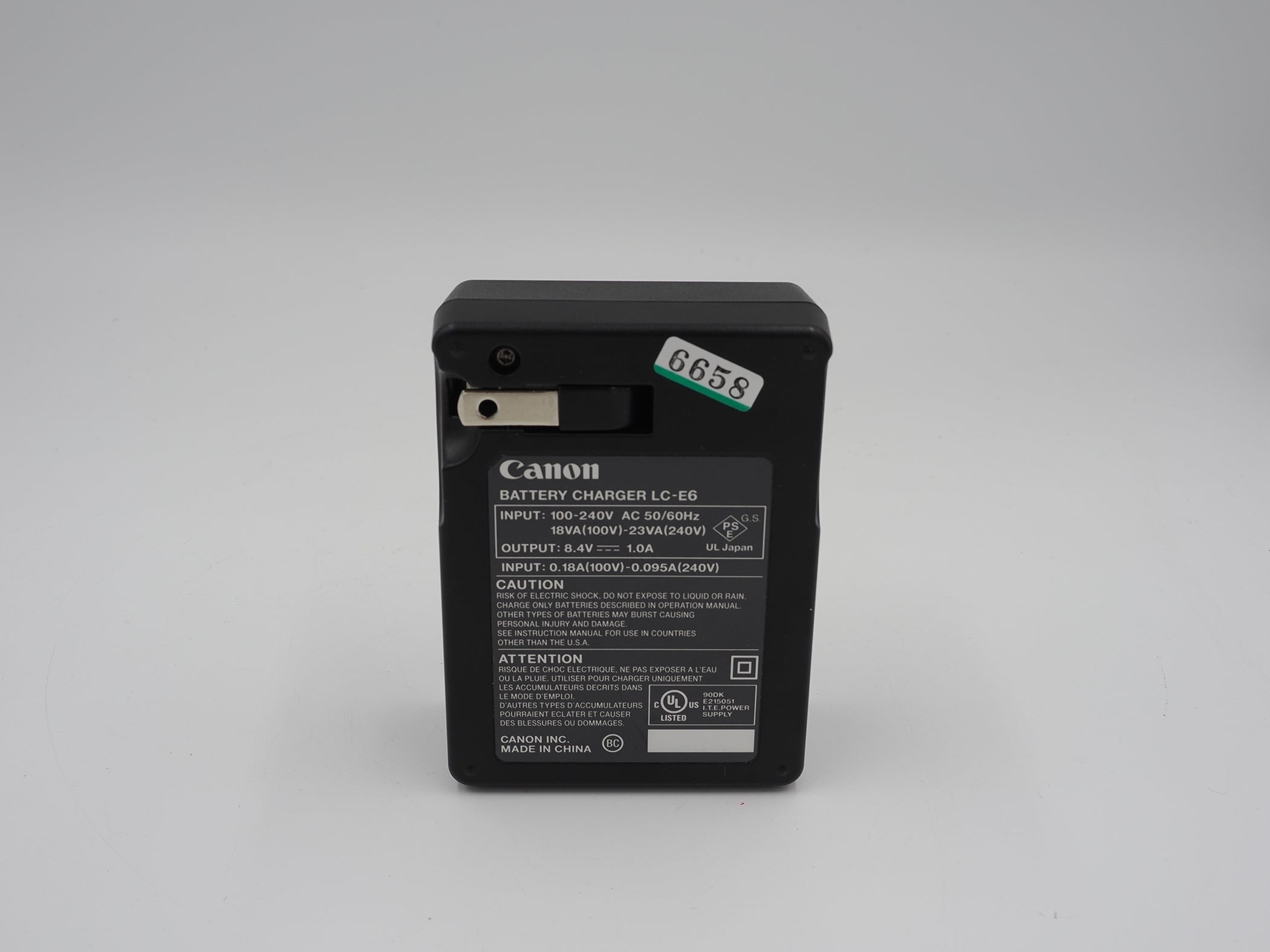 Used Canon LC-E6 Battery Charger #6658