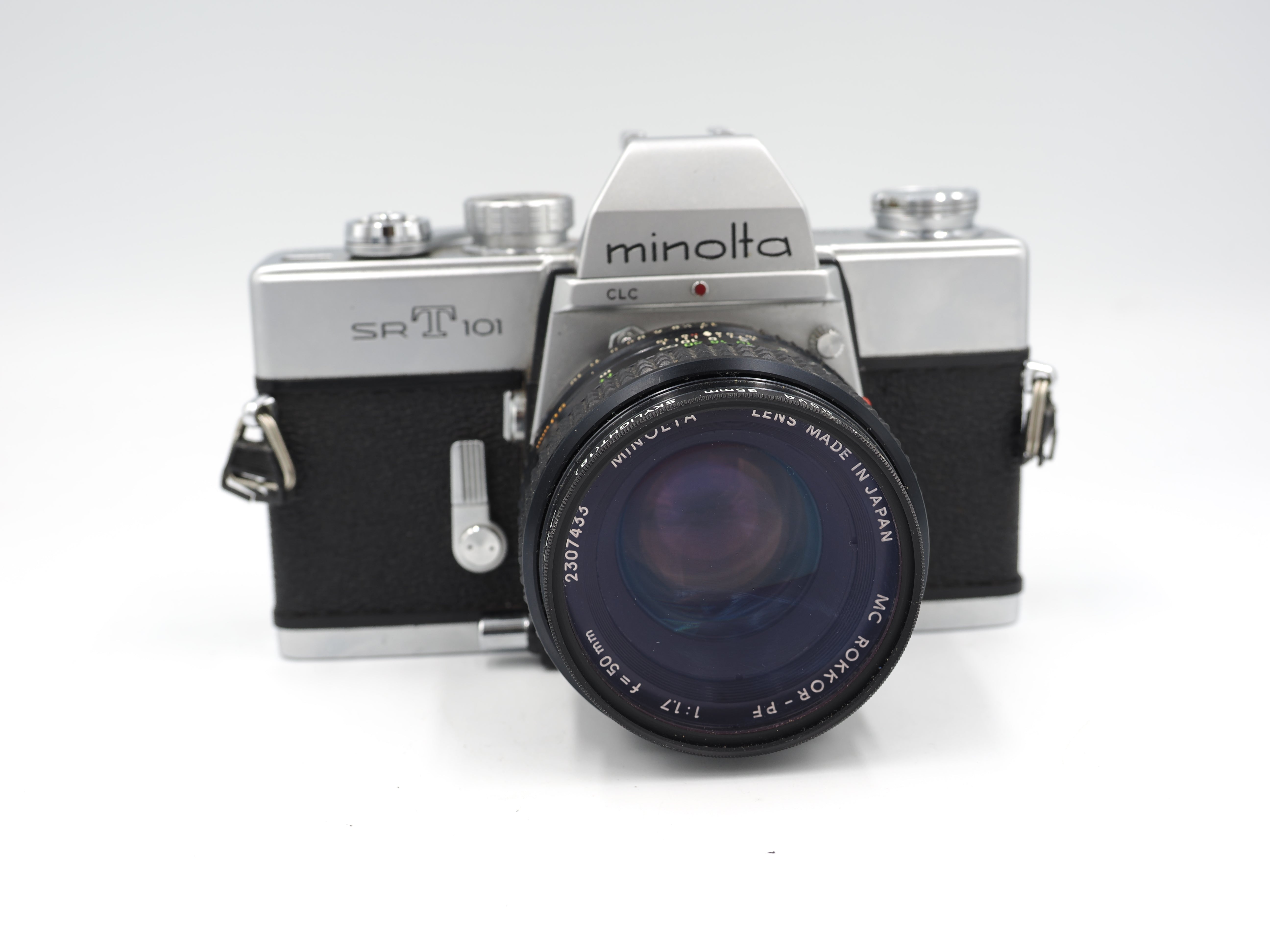 Used Minolta SRT101 W/ 50mm f/1.7 #6927