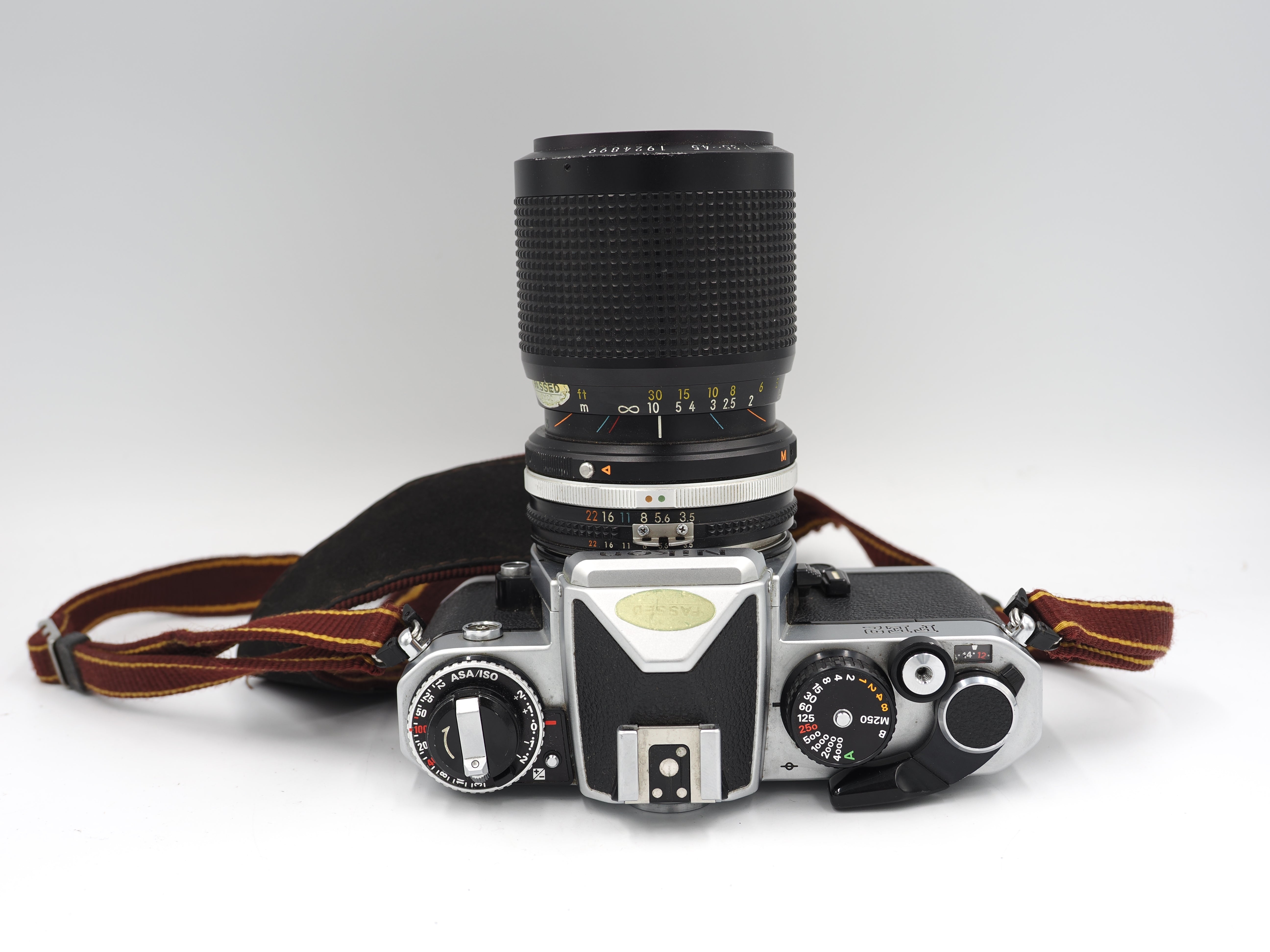 Used Nikon FE2 Tested w/35-105mm Lens #6931