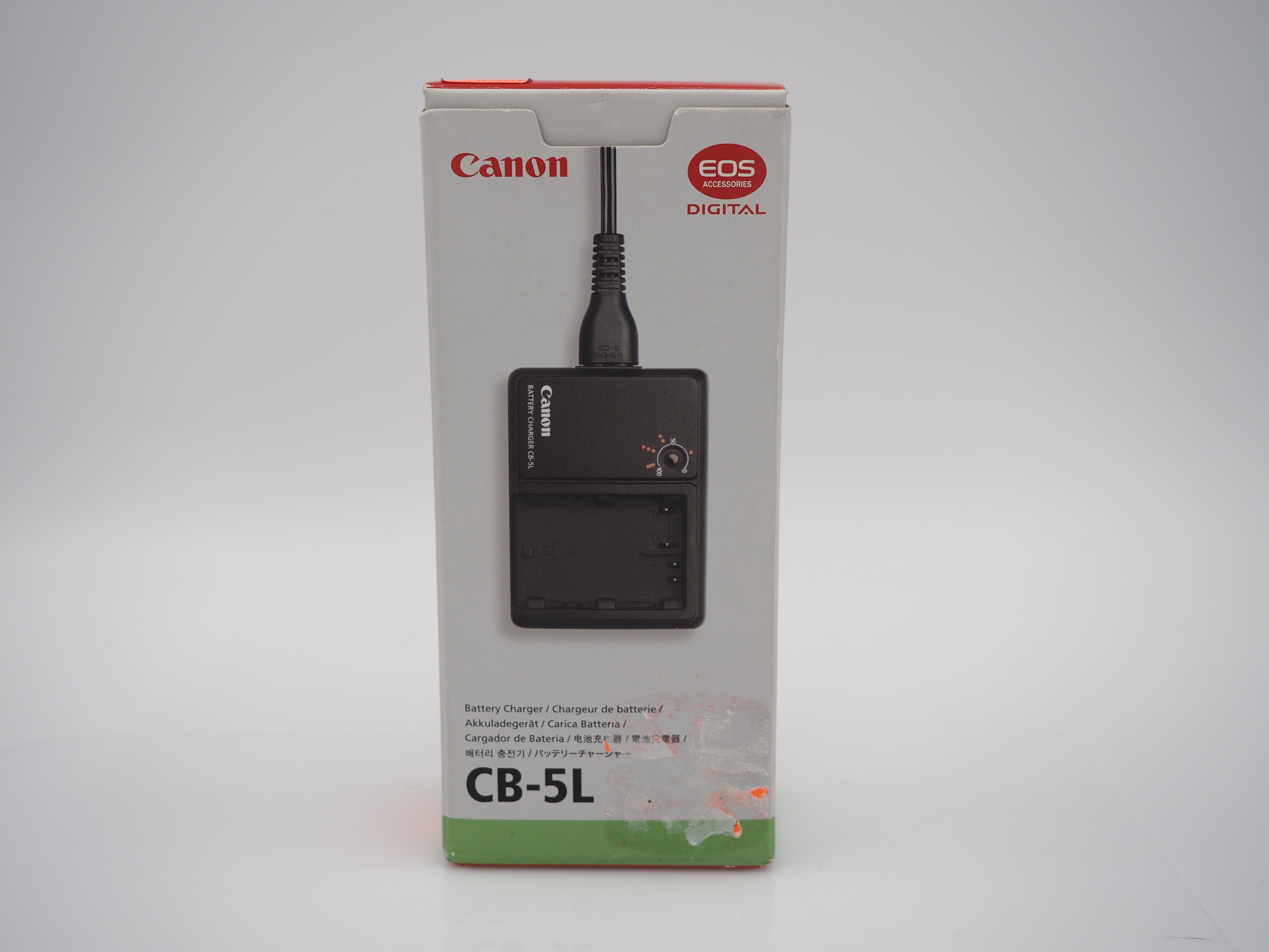 Used Canon CB-5L charger for BP-511 Batter #8102us