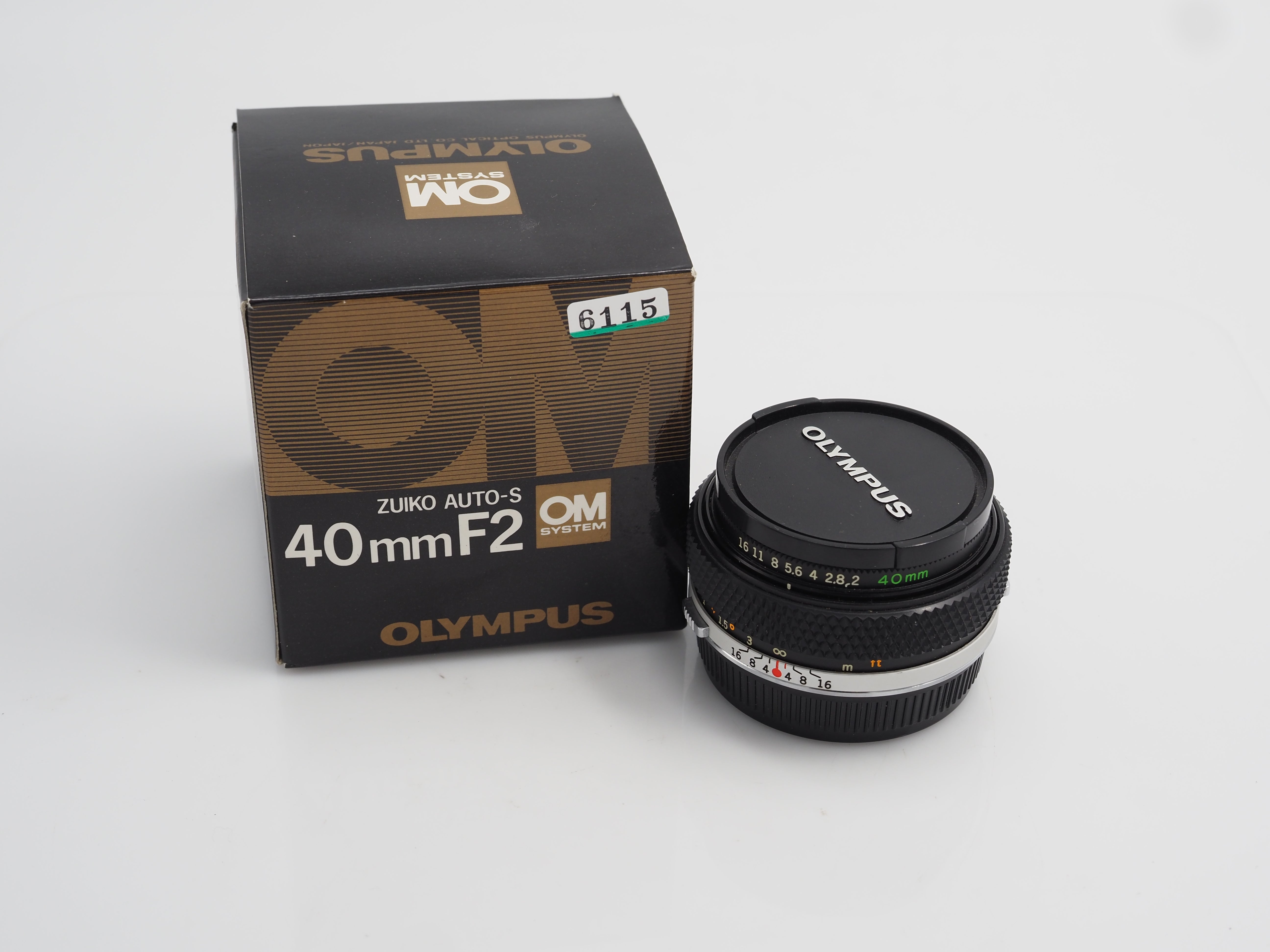 Used Olympus Zuiko Auto-S 40mm f2 lens (RARE) #6115