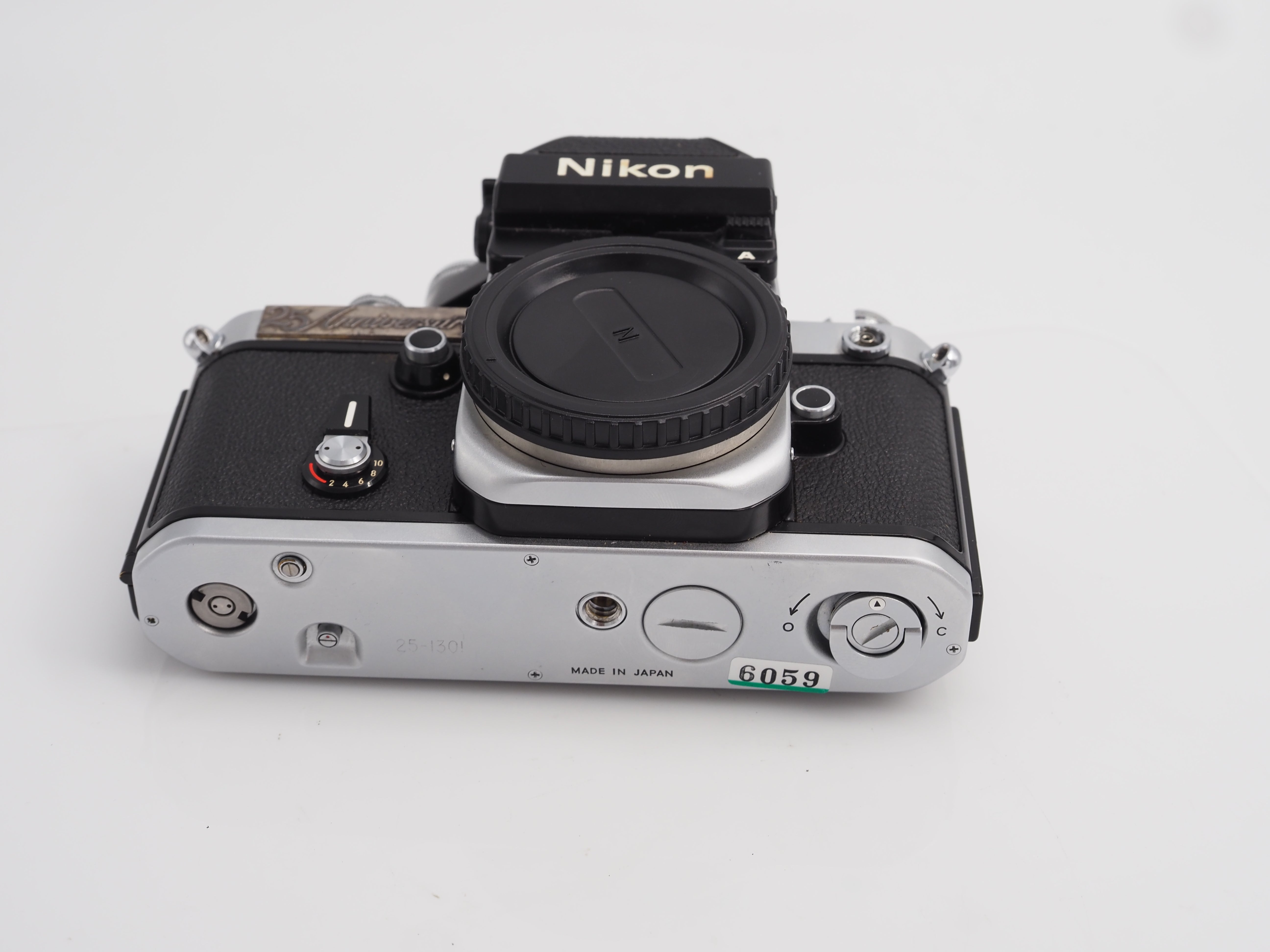 Used Mint Condition Nikon F-2 25th Anniversary Body RARE #6059