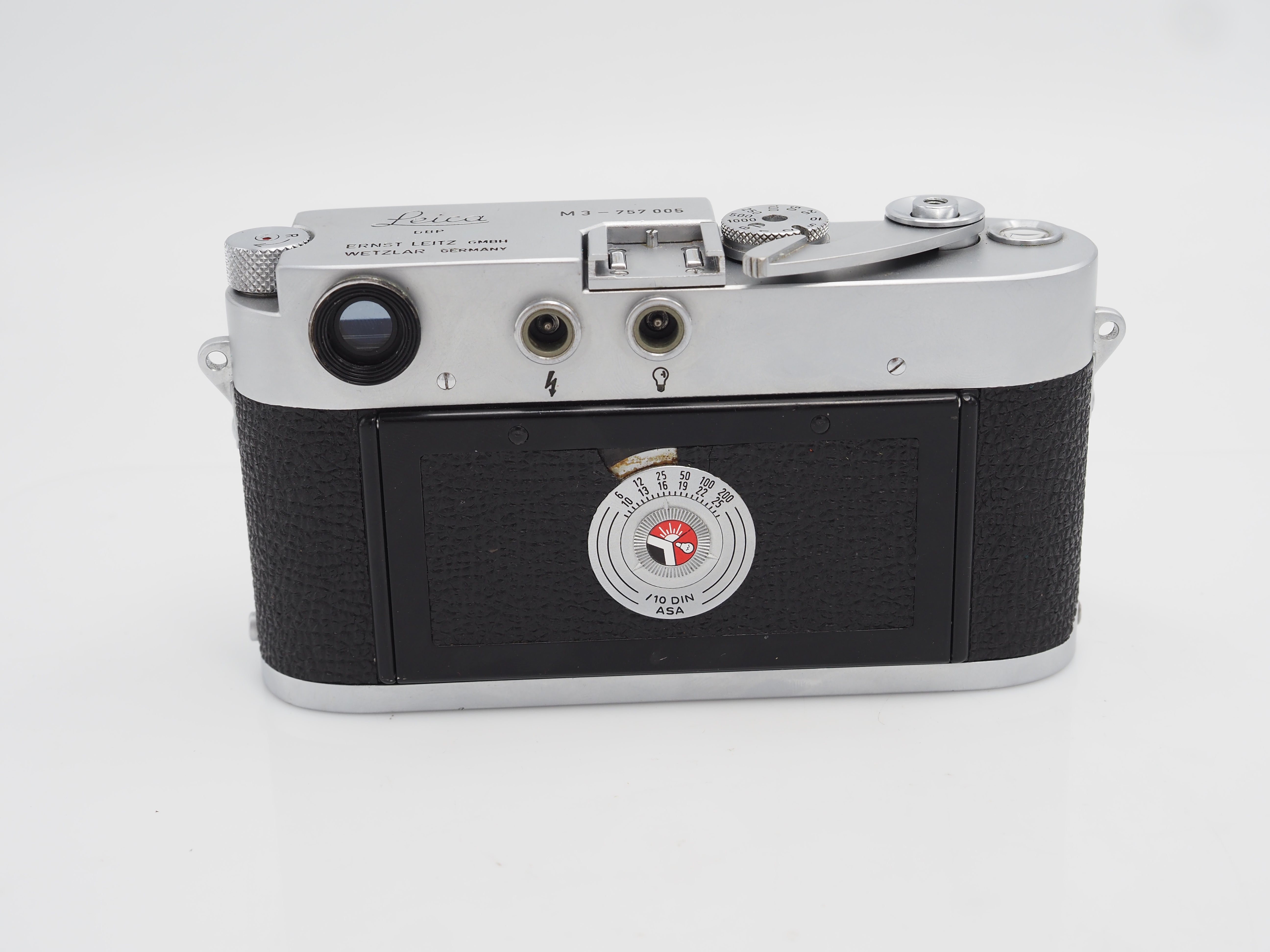 Used Leica M3 DS (1955) body #757-005  #6300mkg