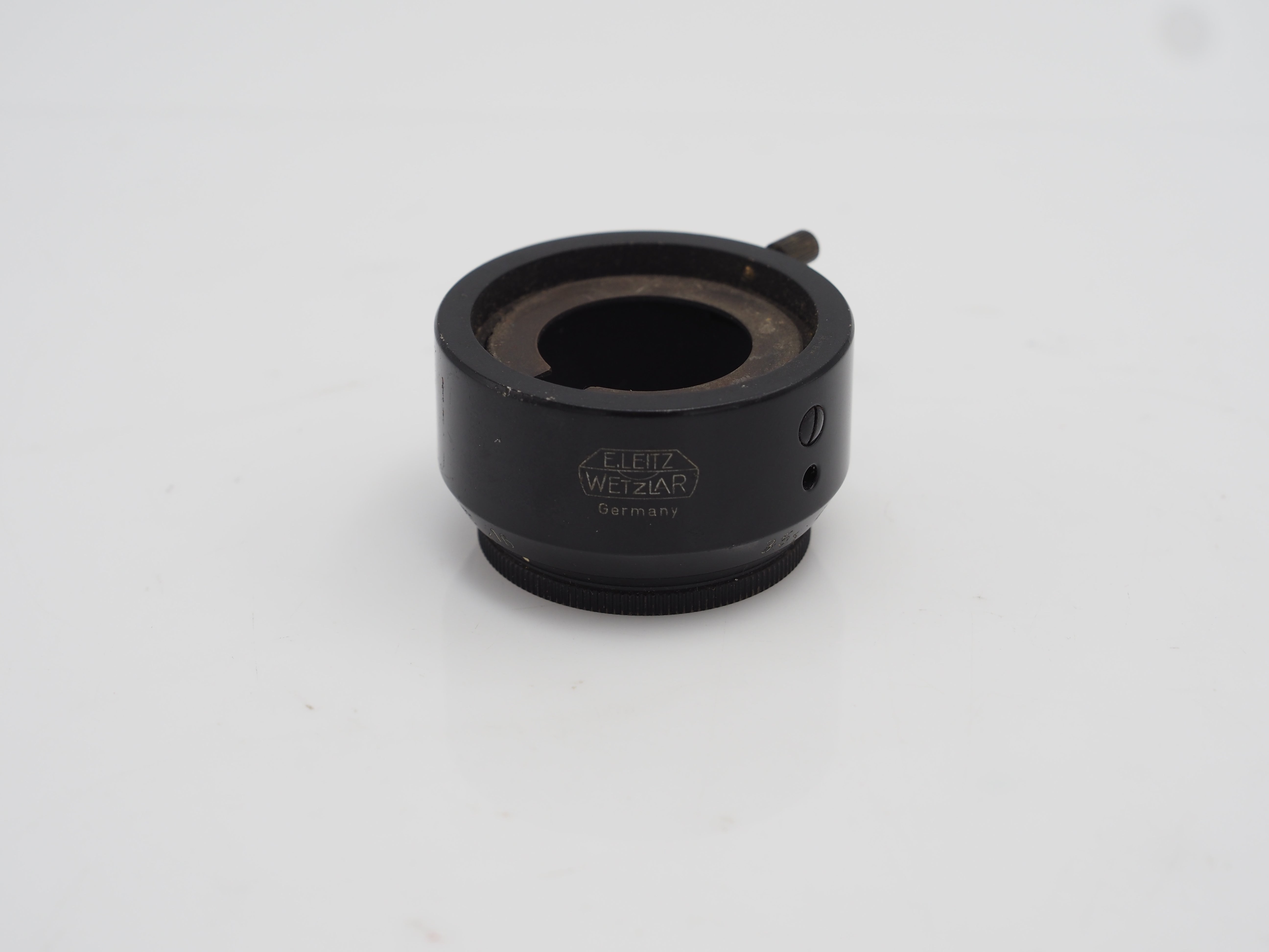 Used Leica Leitz Wetzlar VALOO Lens hood for Elmar 5cm f3.5 #6296mkg