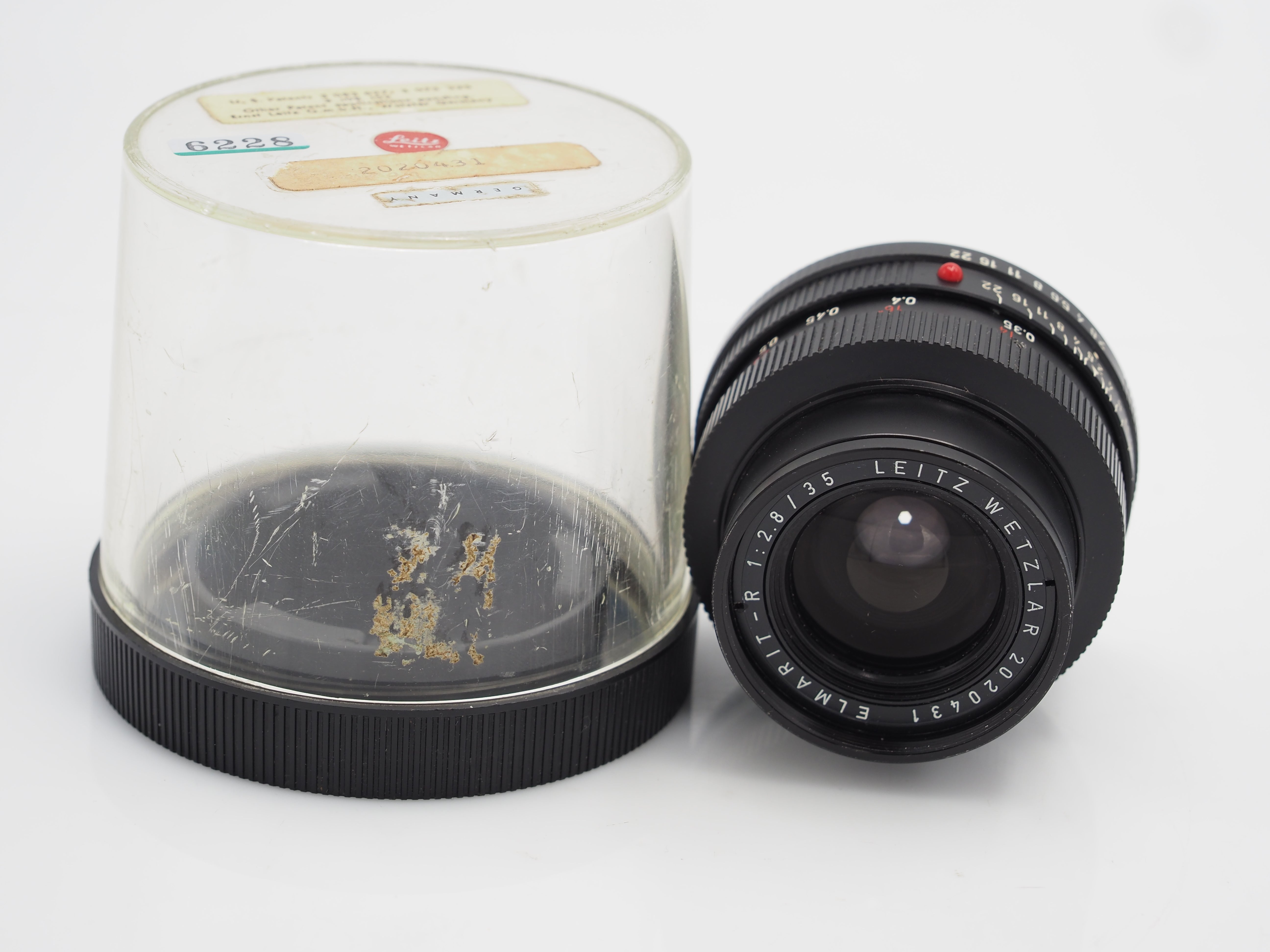 Used Leica Leitz Wetzlar-R 35mm f2.8 2-cm #6228mkg