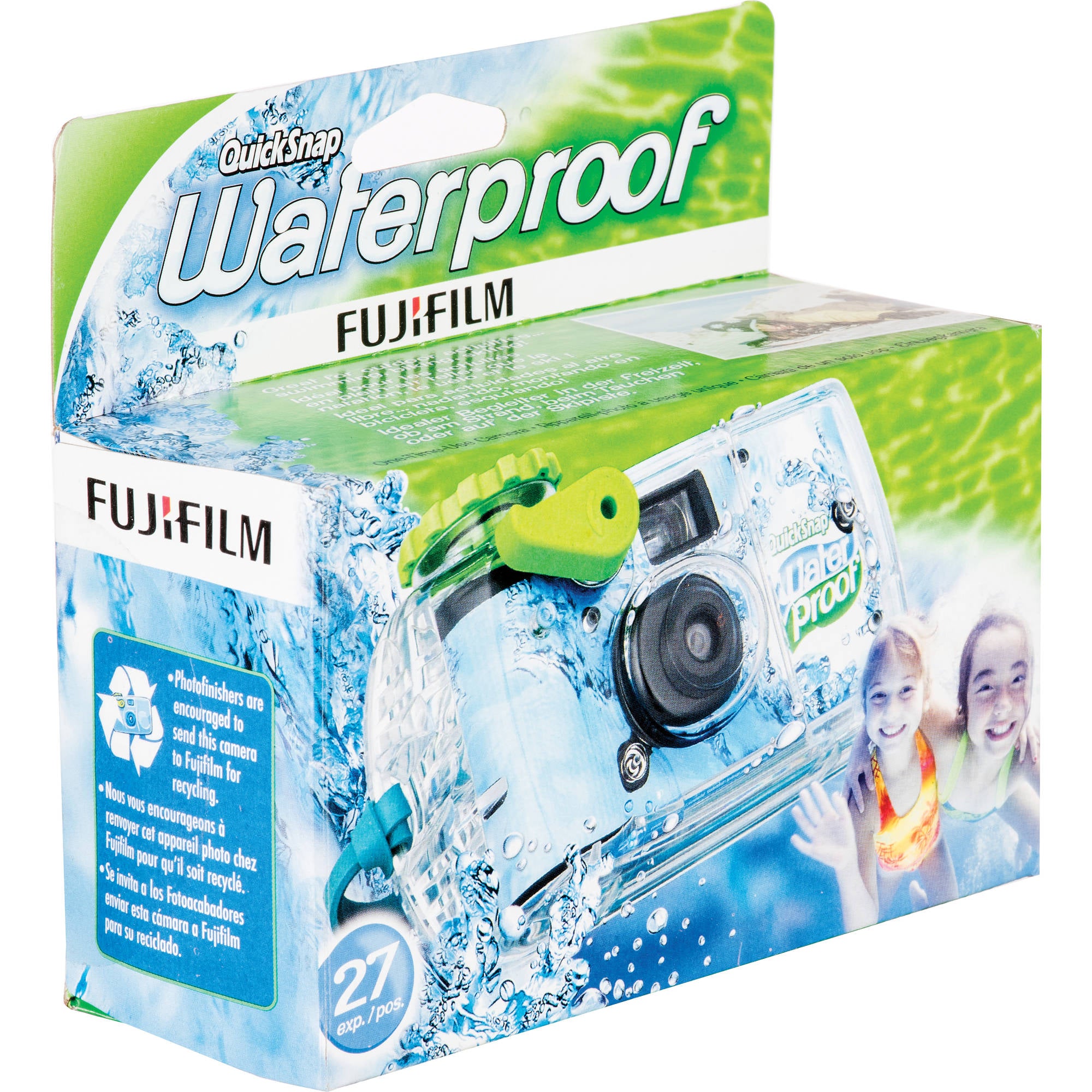 FUJIFILM Quicksnap Waterproof 27 EXP Single Use Camera